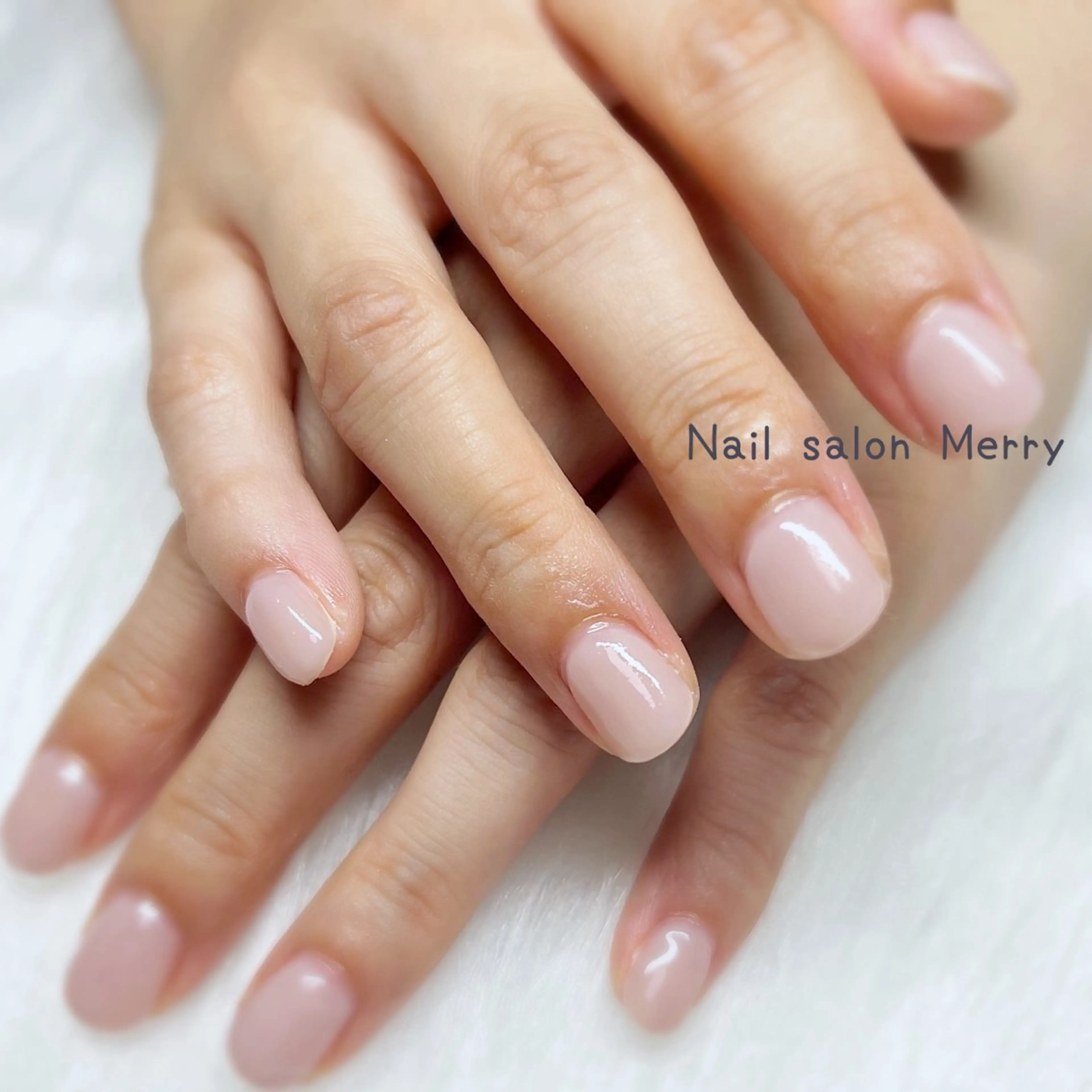 ネイル ワンカラーネイル ハンドネイル Nail salon Merryのネイルデザイン