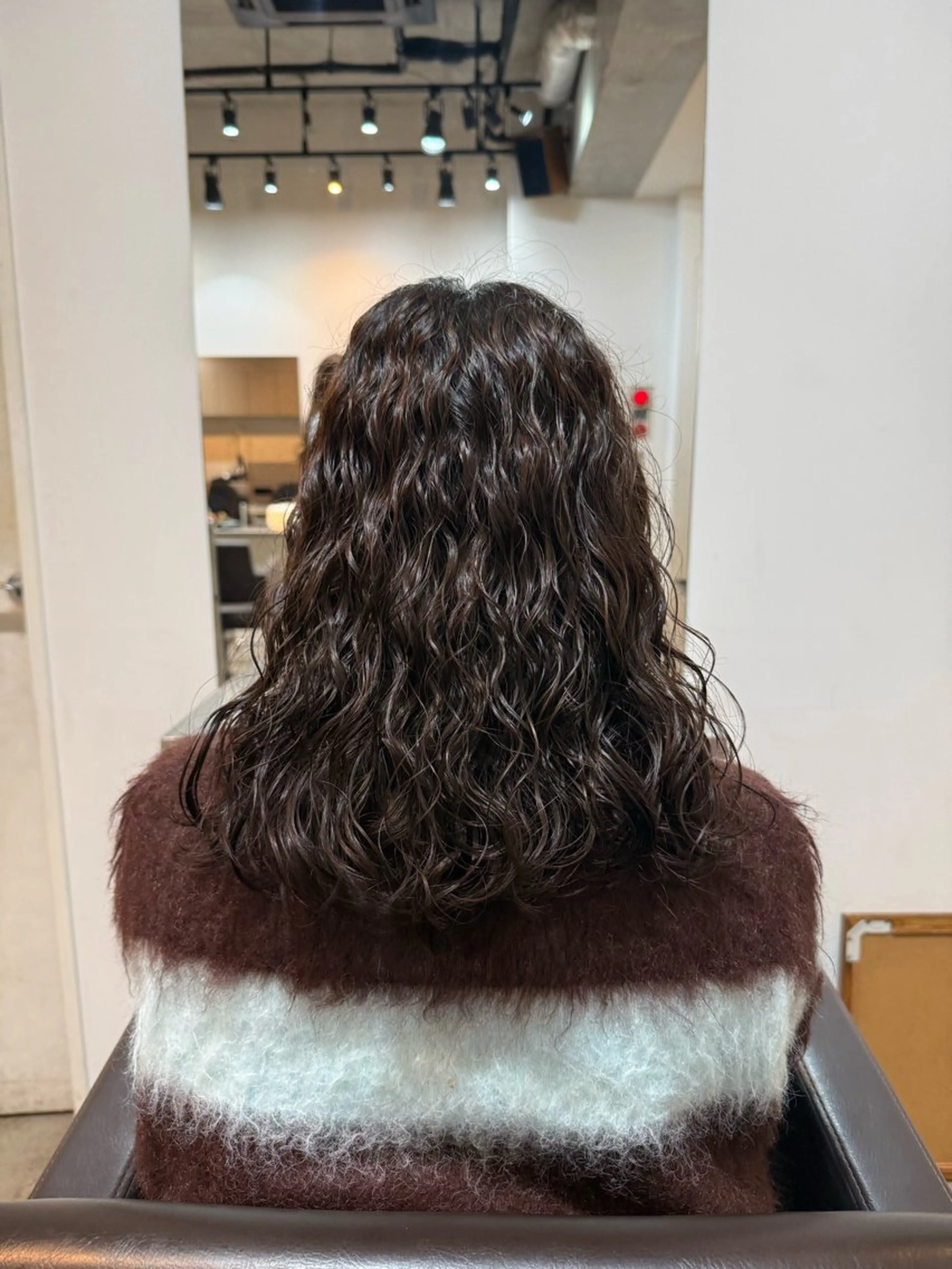 ミディアム デジタルパーマ/ ウェーブパーマ/神野のヘアスタイル