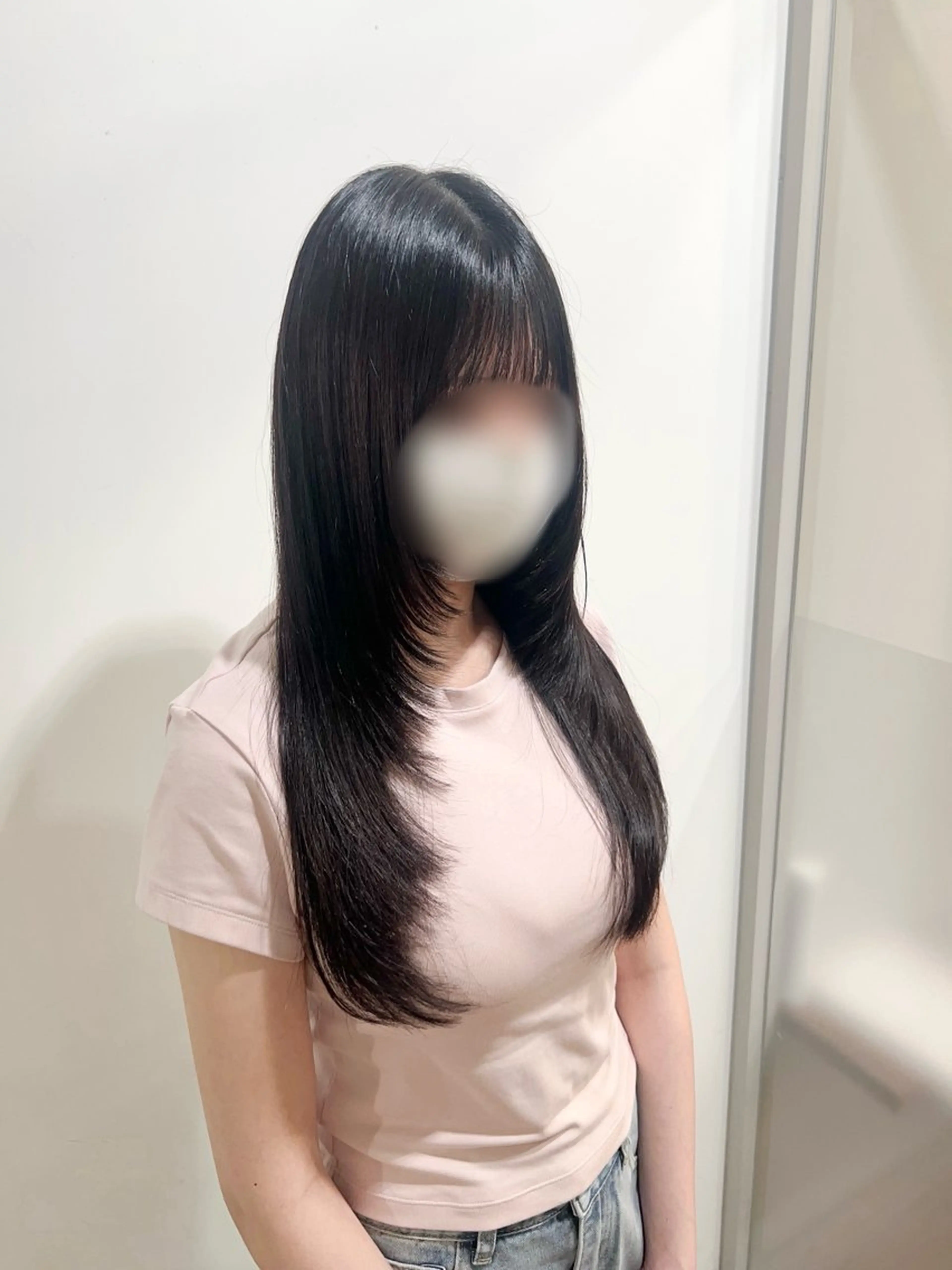 ロング レイヤーカット きむら なみか🪐のヘアスタイル