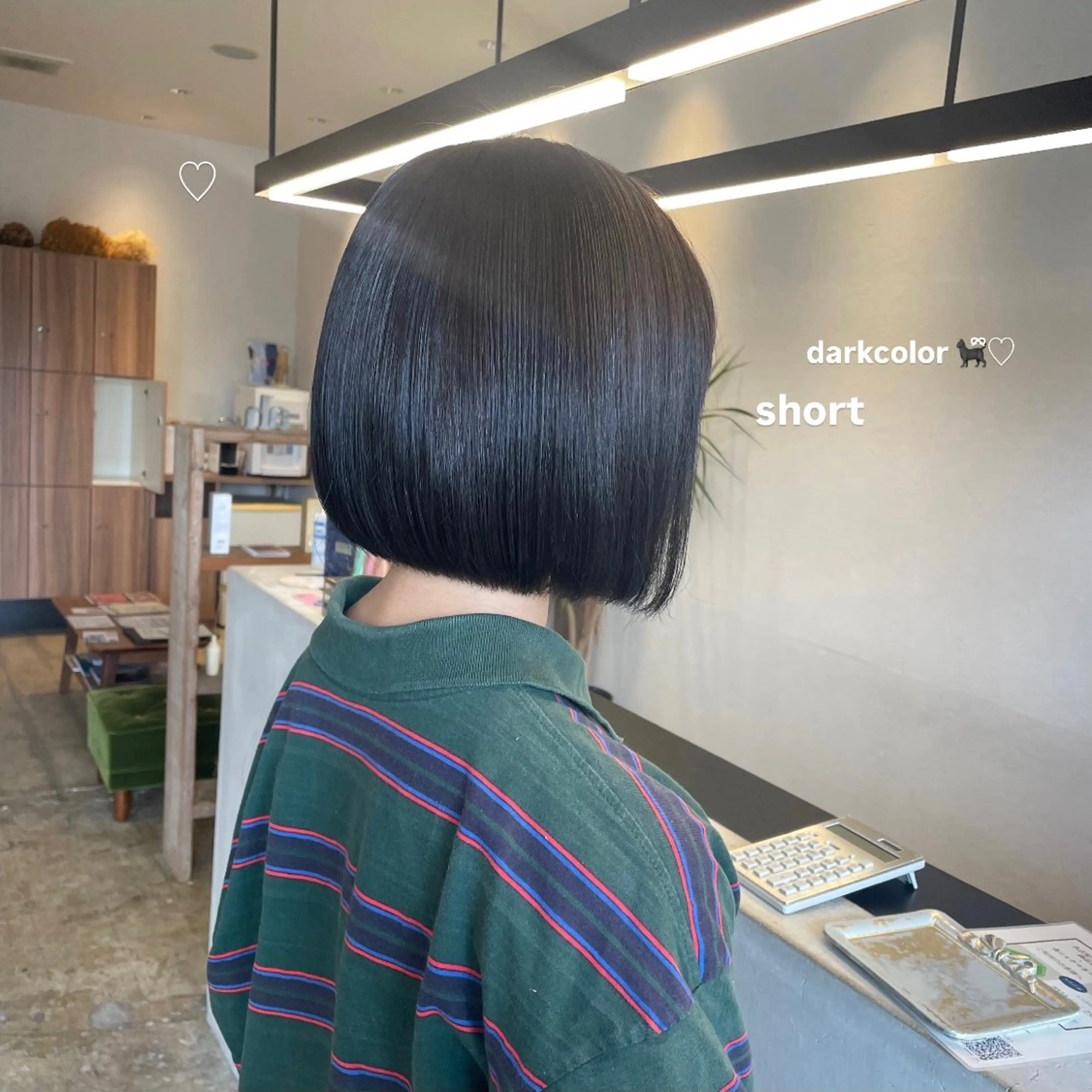 ショート トリートメント 小宮山 桃加のヘアスタイル