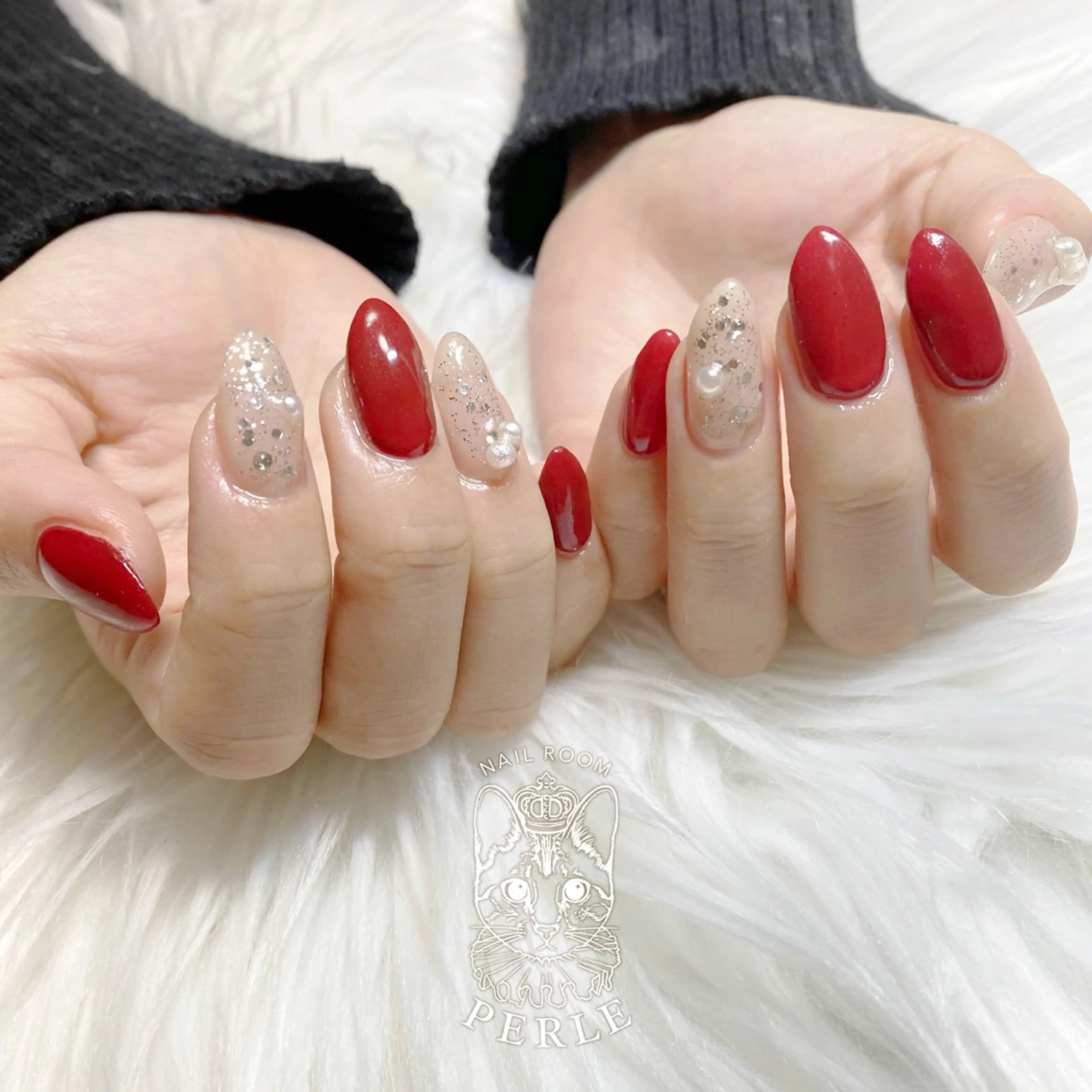 ネイル ハンドネイル nail room Perleのネイルデザイン