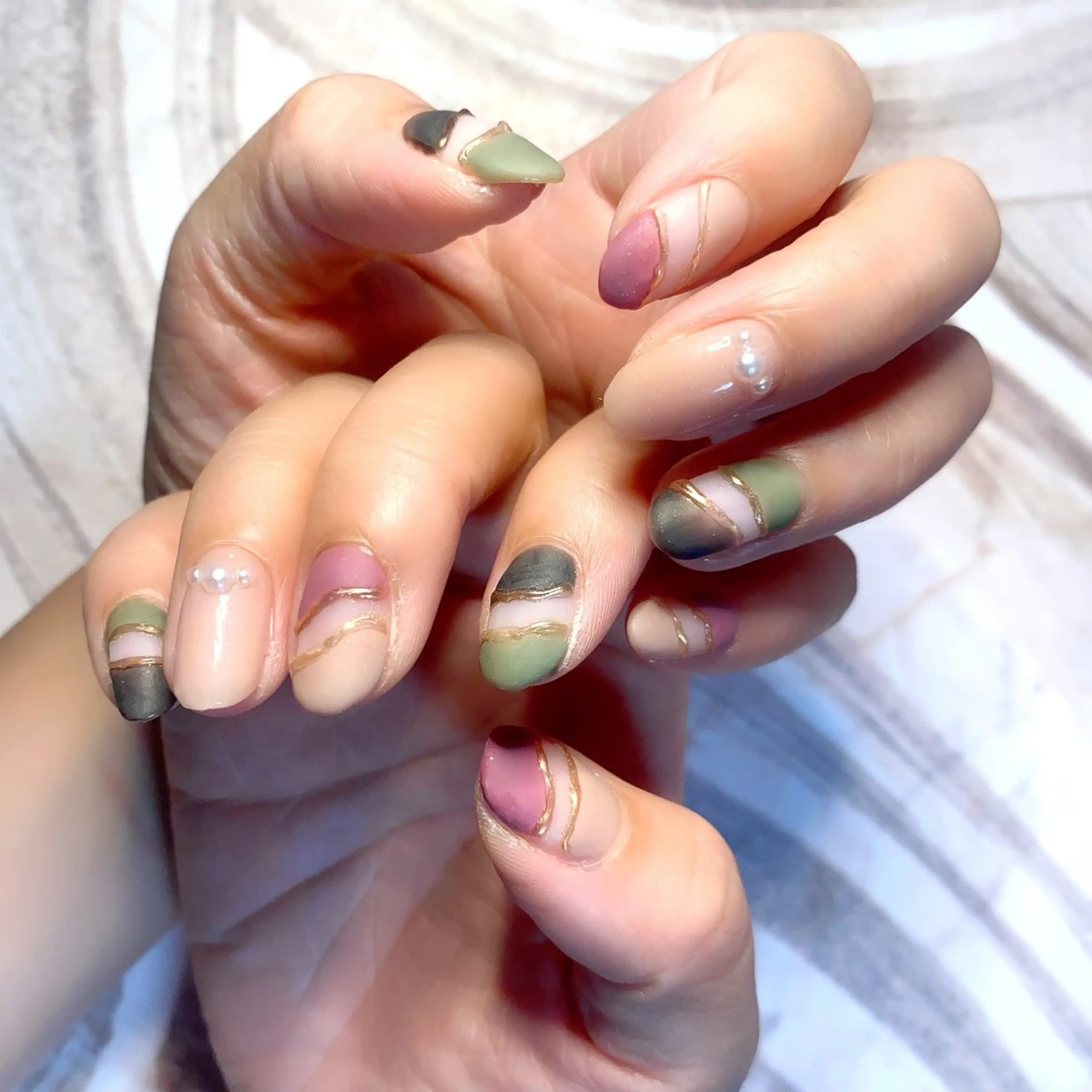 ネイル 持ち込み Saam nailのネイルデザイン