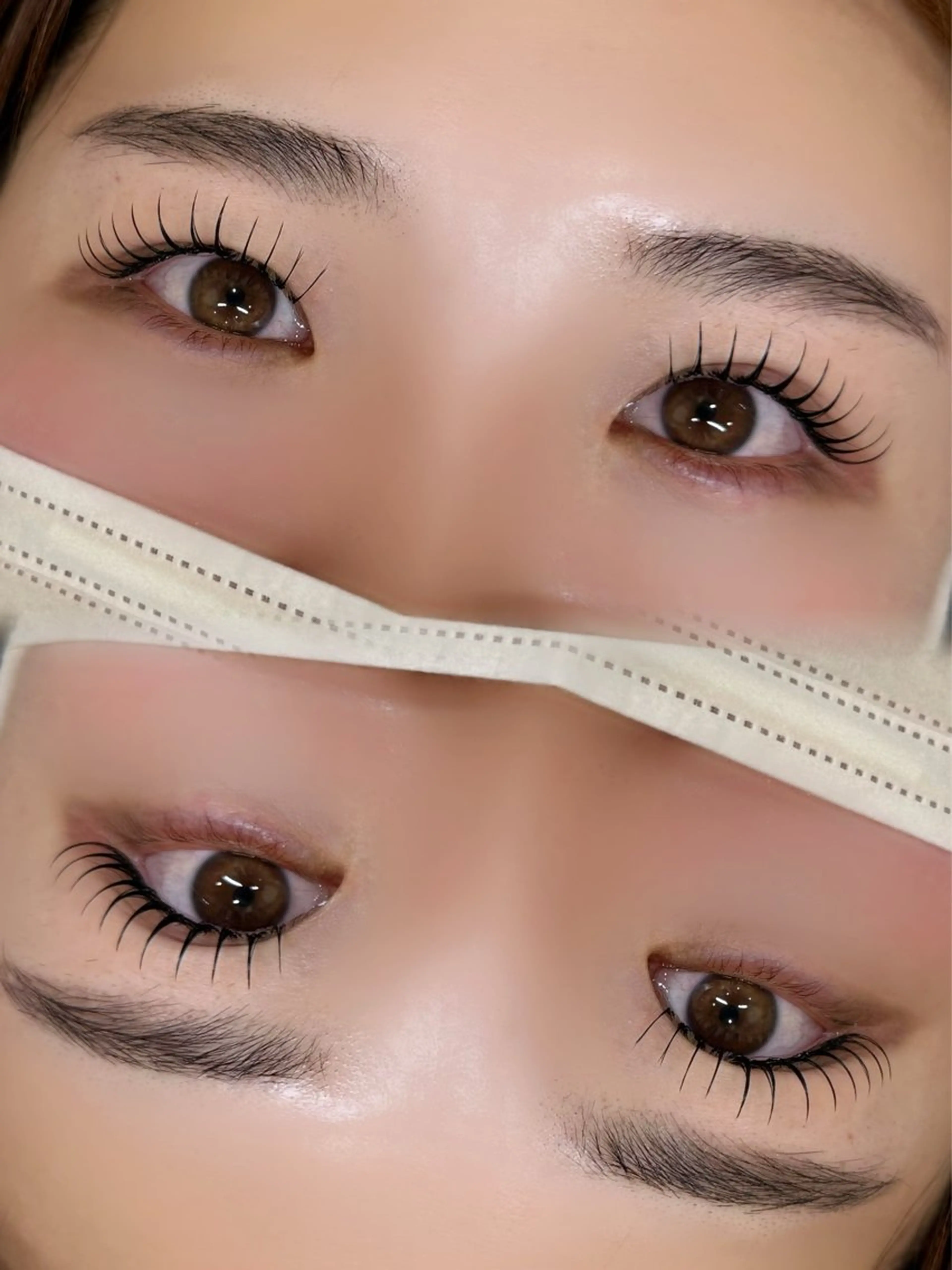 エクステ× パーマ 100本の写真