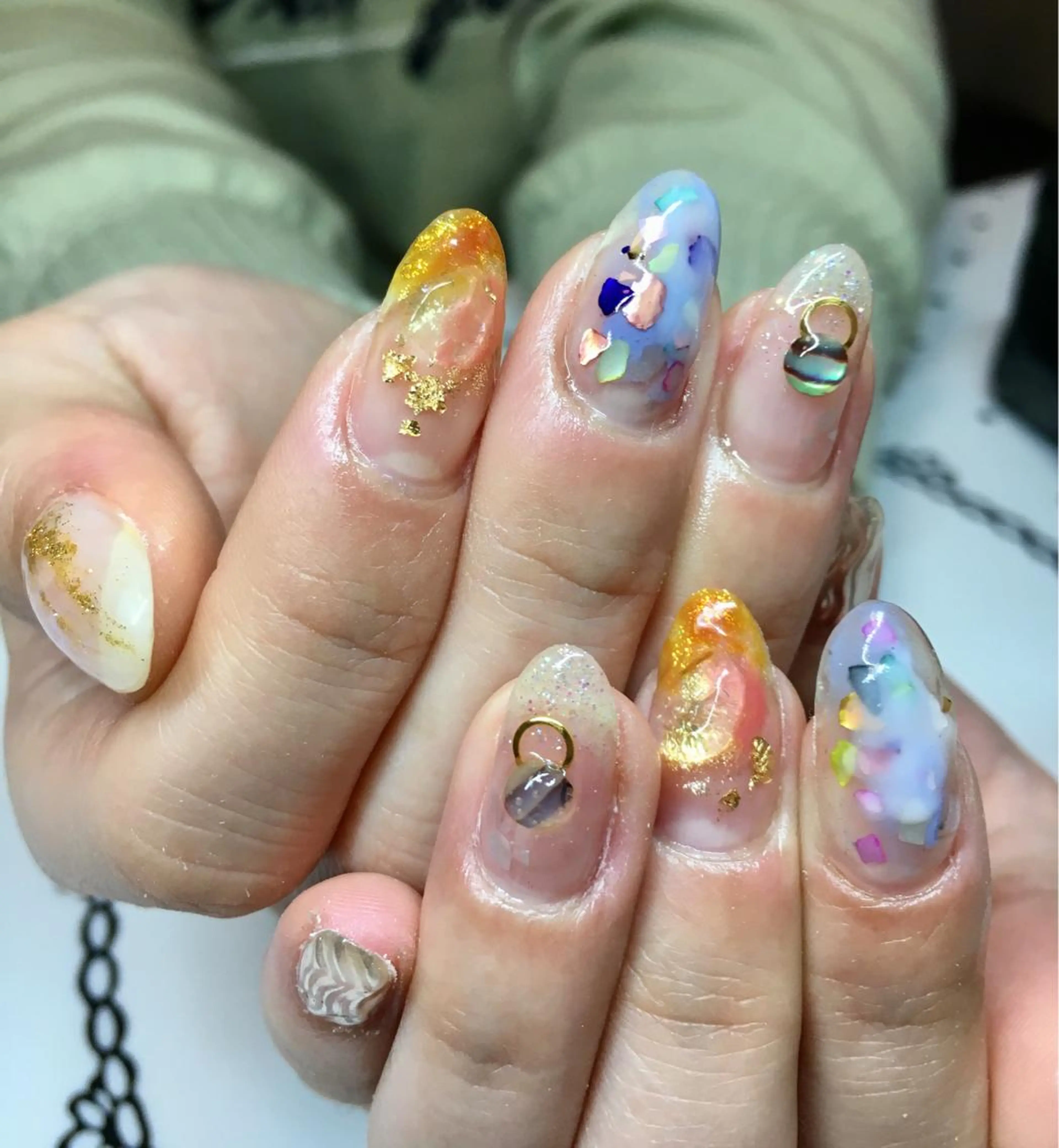 ネイル nailist cocoのネイルデザイン