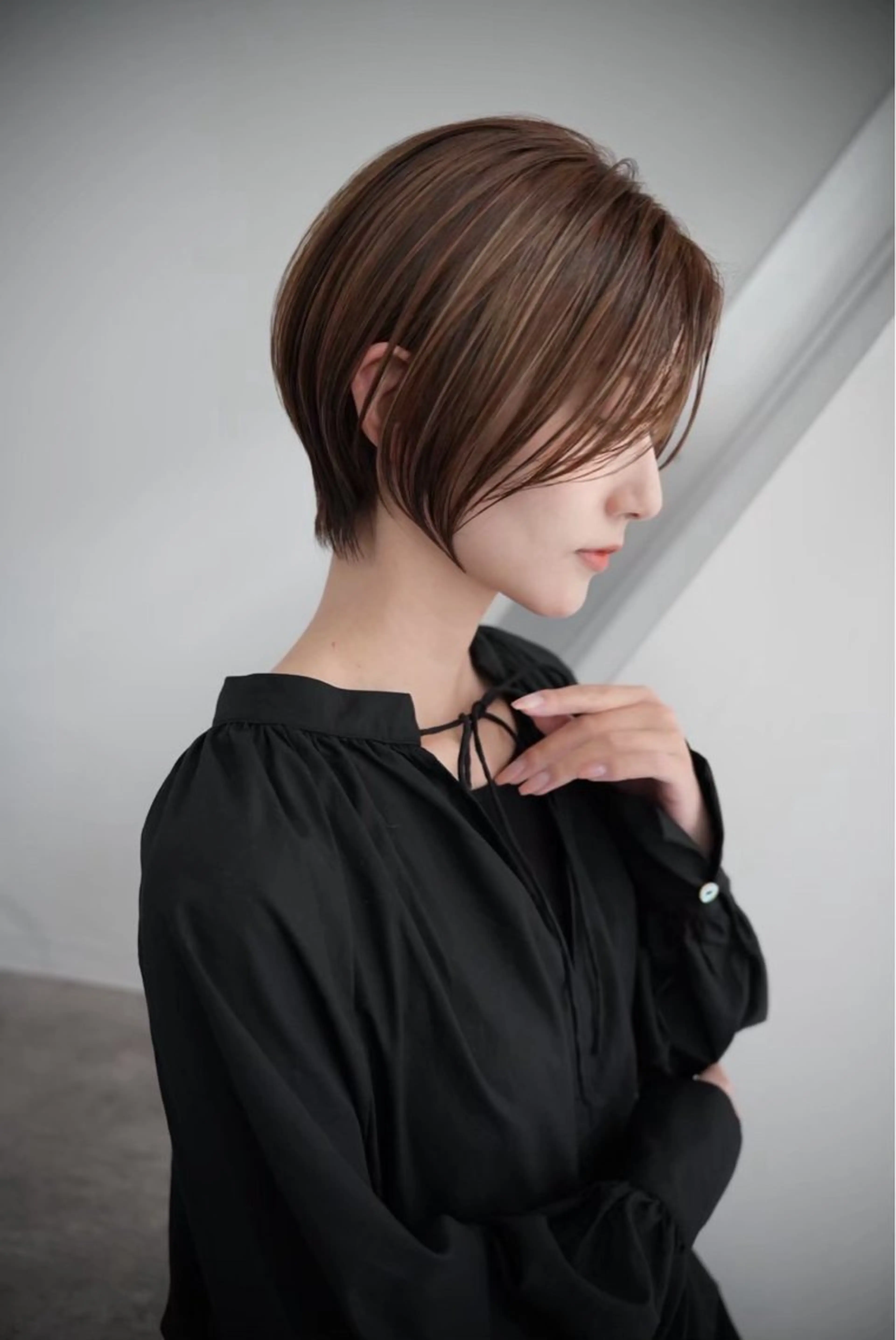 ショート カラー 加賀 千聖 /soigneのヘアスタイル