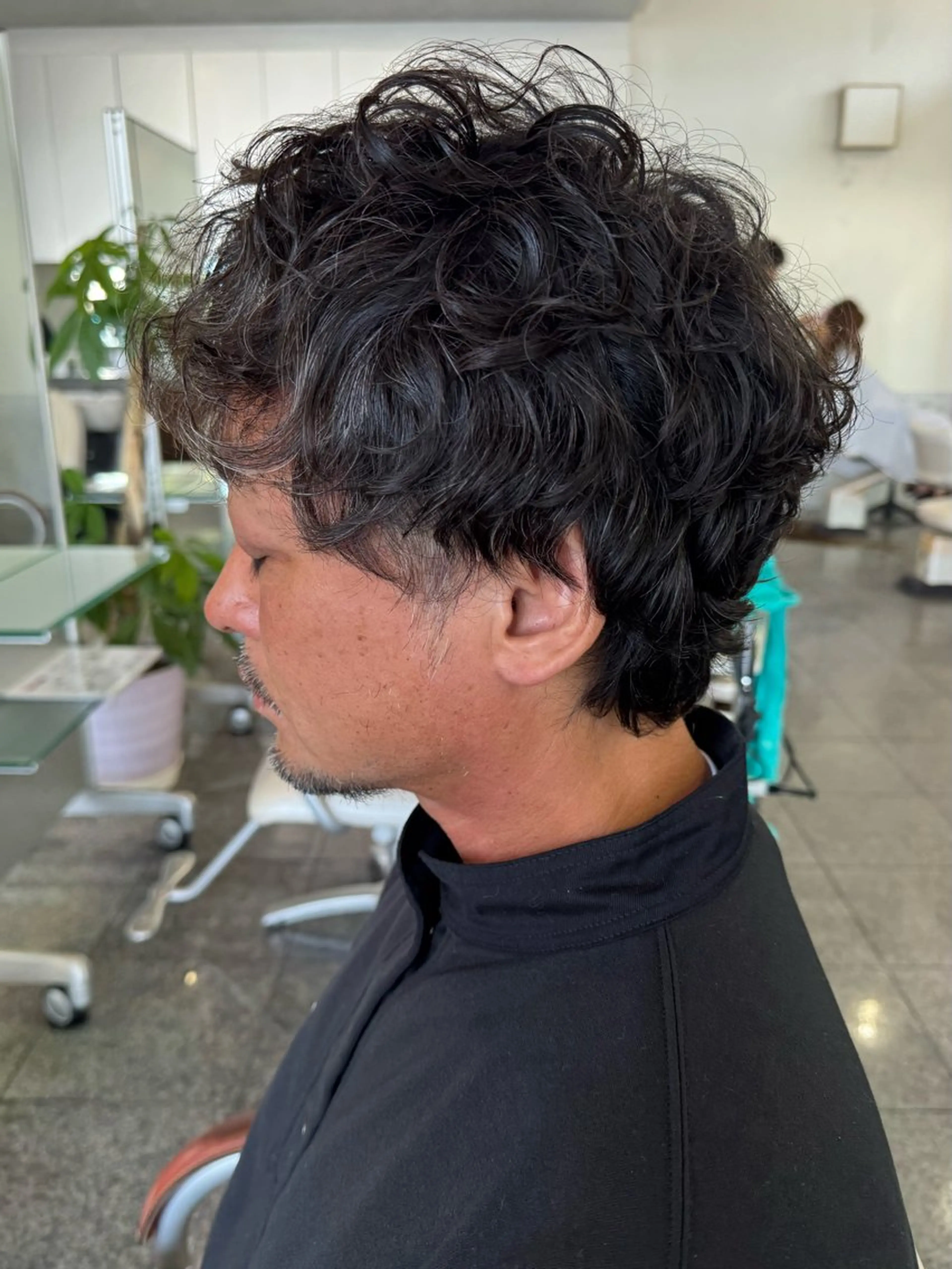 ショート パーマ メンズ 🫧ヒシダアキ taboo.i🫧のヘアスタイル