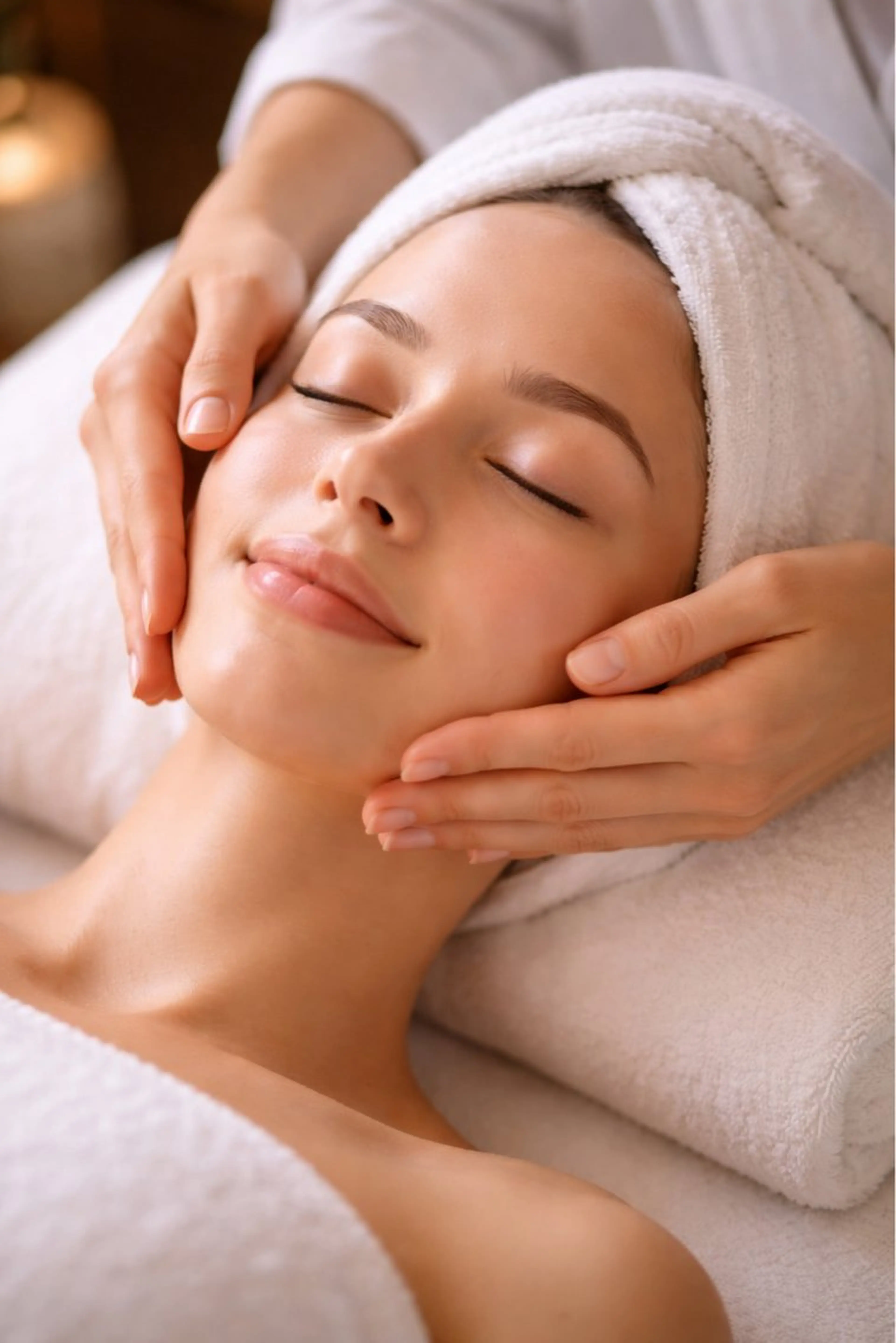 40代・50代以降の方に大好評🌸ほうれい線・たるみ✨エイジングケア　フェイシャルエステ💆‍♀️オールハンドの写真