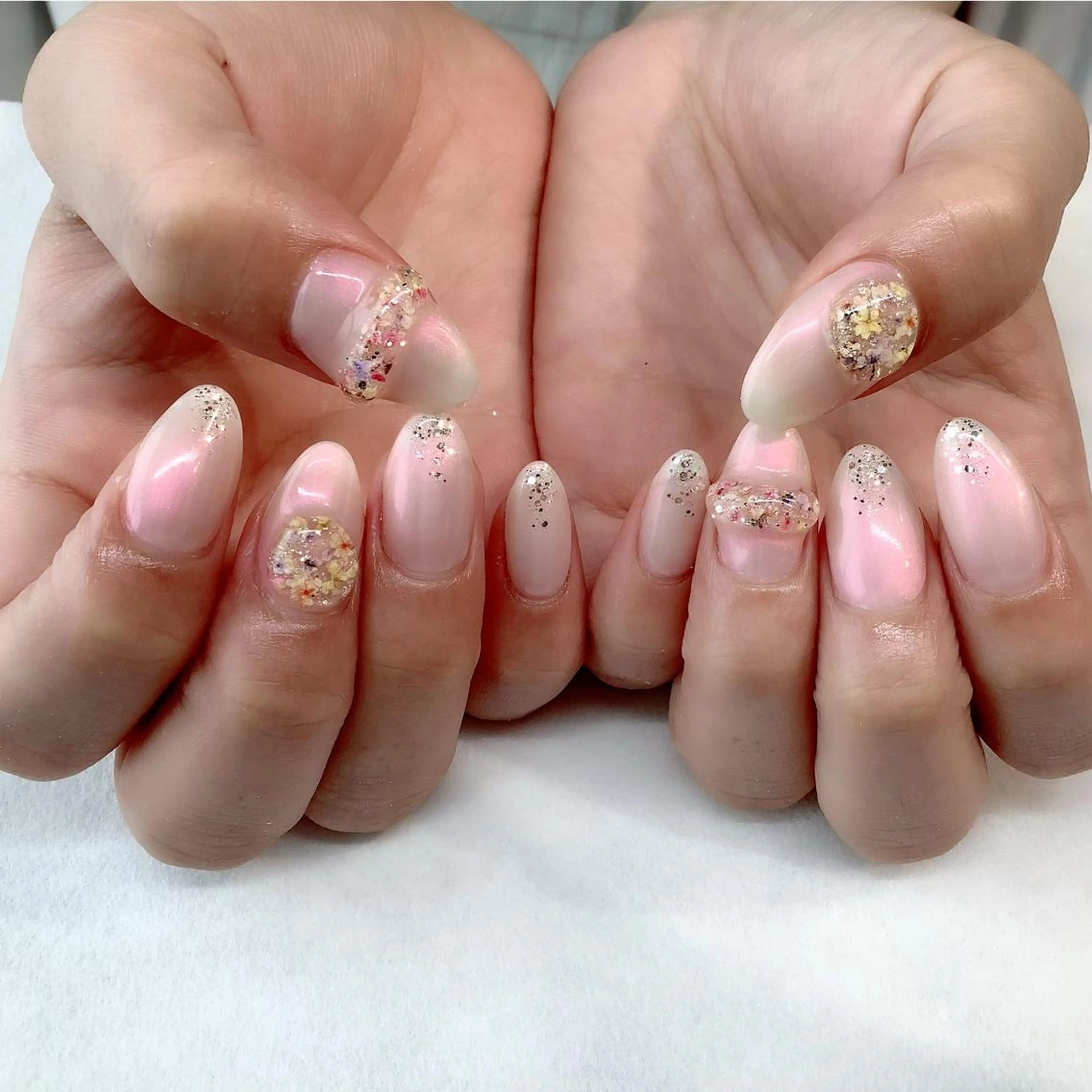 ネイル ハンドネイル 💎🐰 saki. m 🐰💎のネイルデザイン