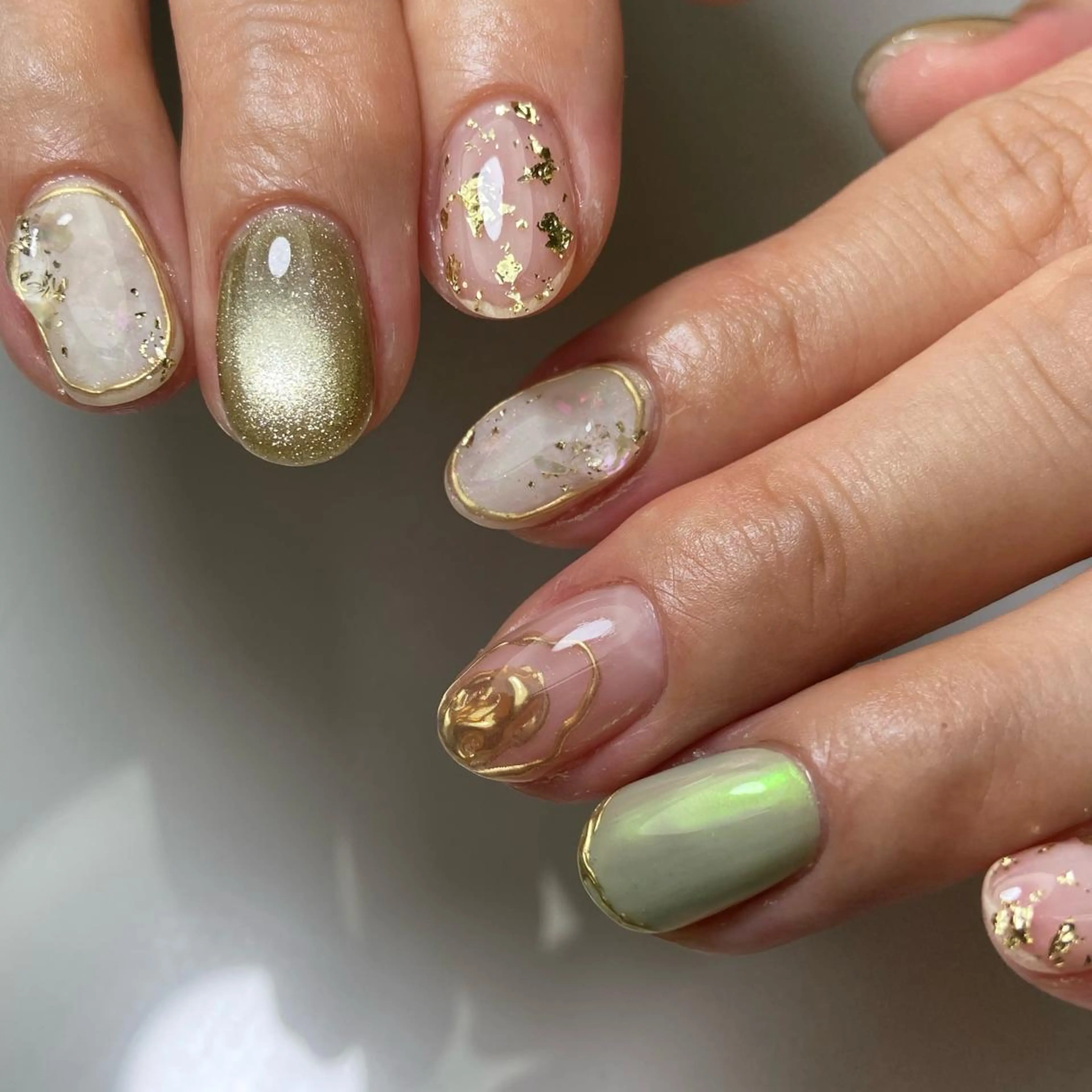 ネイル ハンドネイル nail salon Lumièreのネイルデザイン