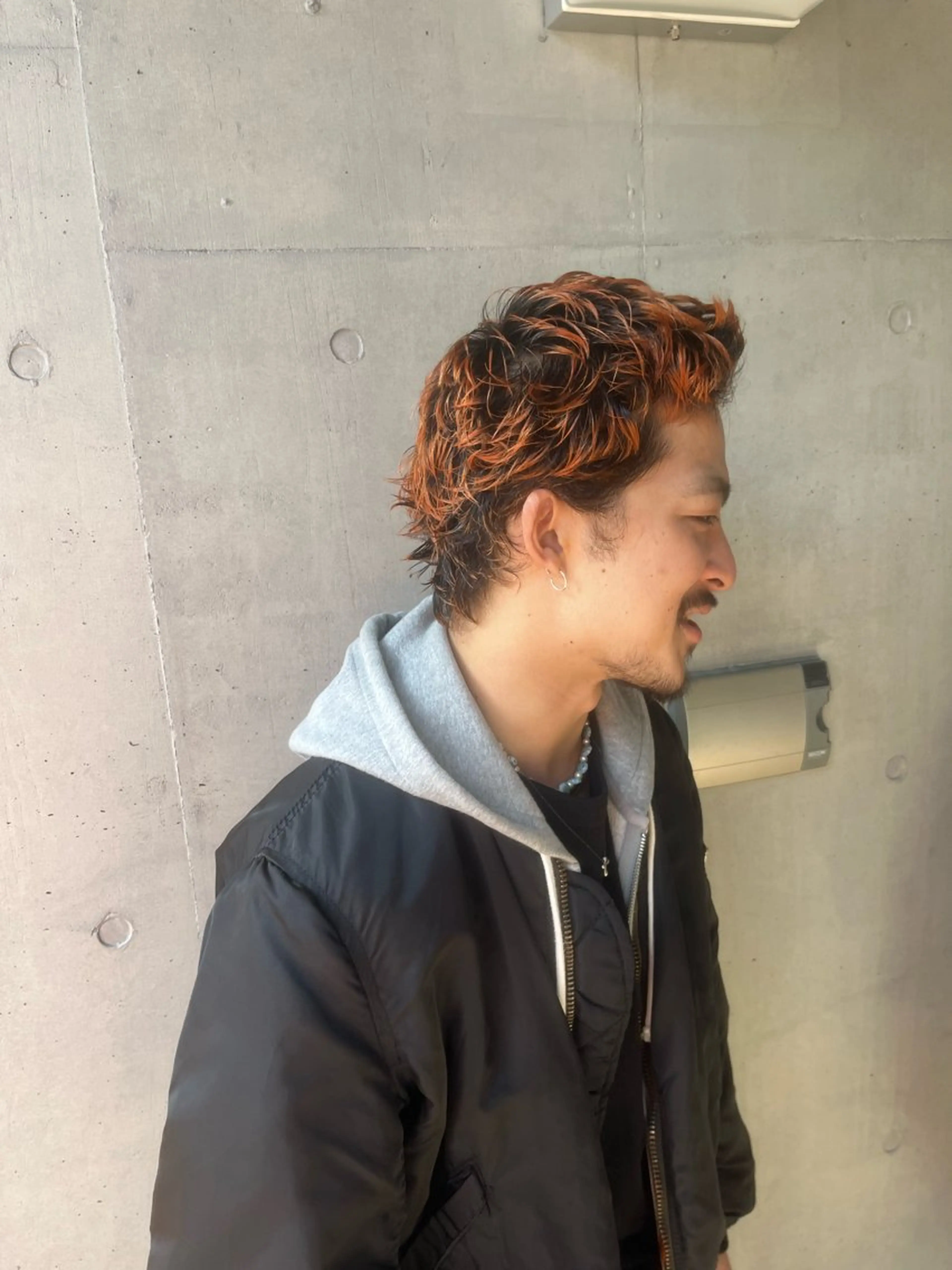 🦁ブリーチ無しメンズワンカラー🦁【渋谷/原宿/表参道】の写真