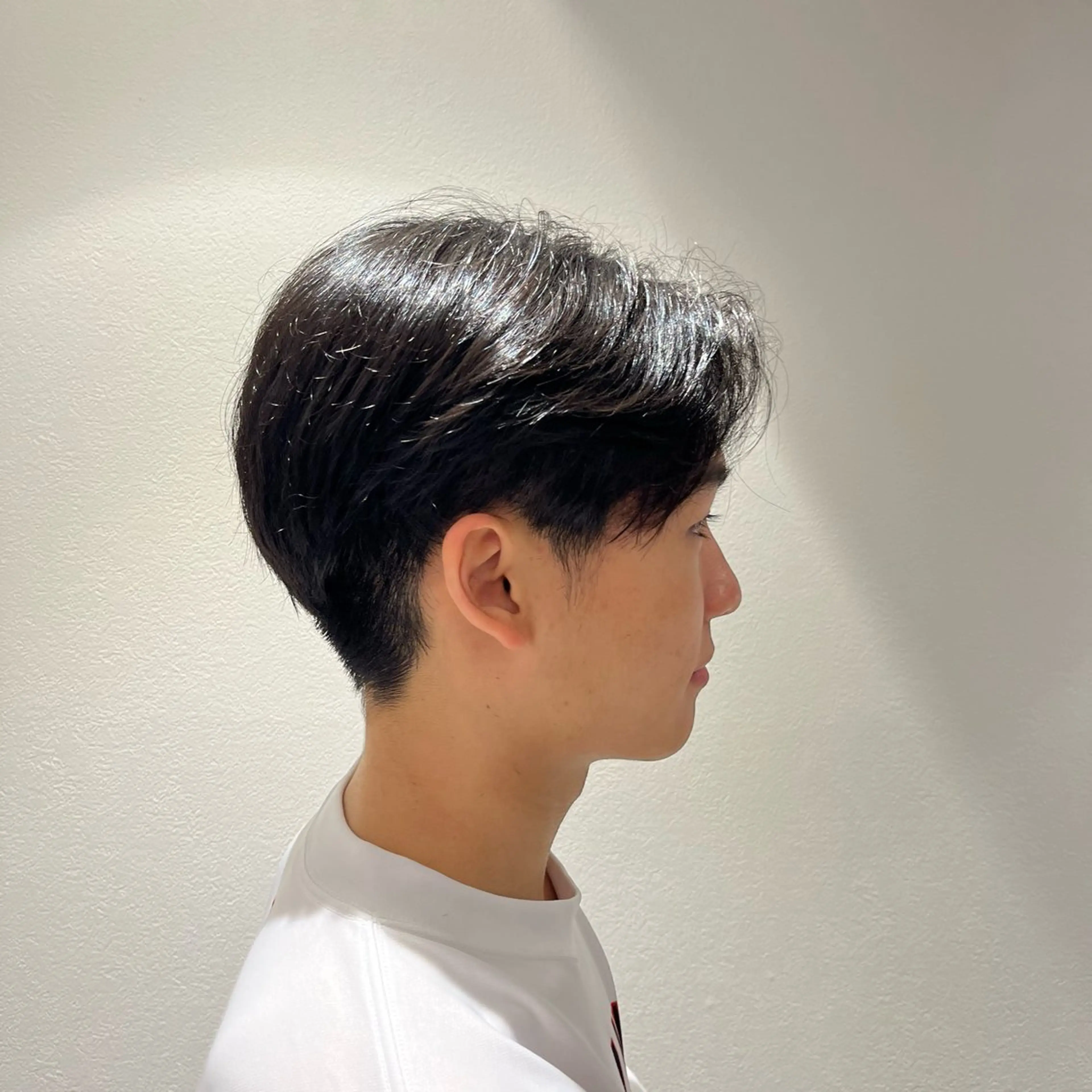 メンズ カット ヘアカラー トリートメント ブリーチなし 暖色カラー/井上あいのヘアスタイル