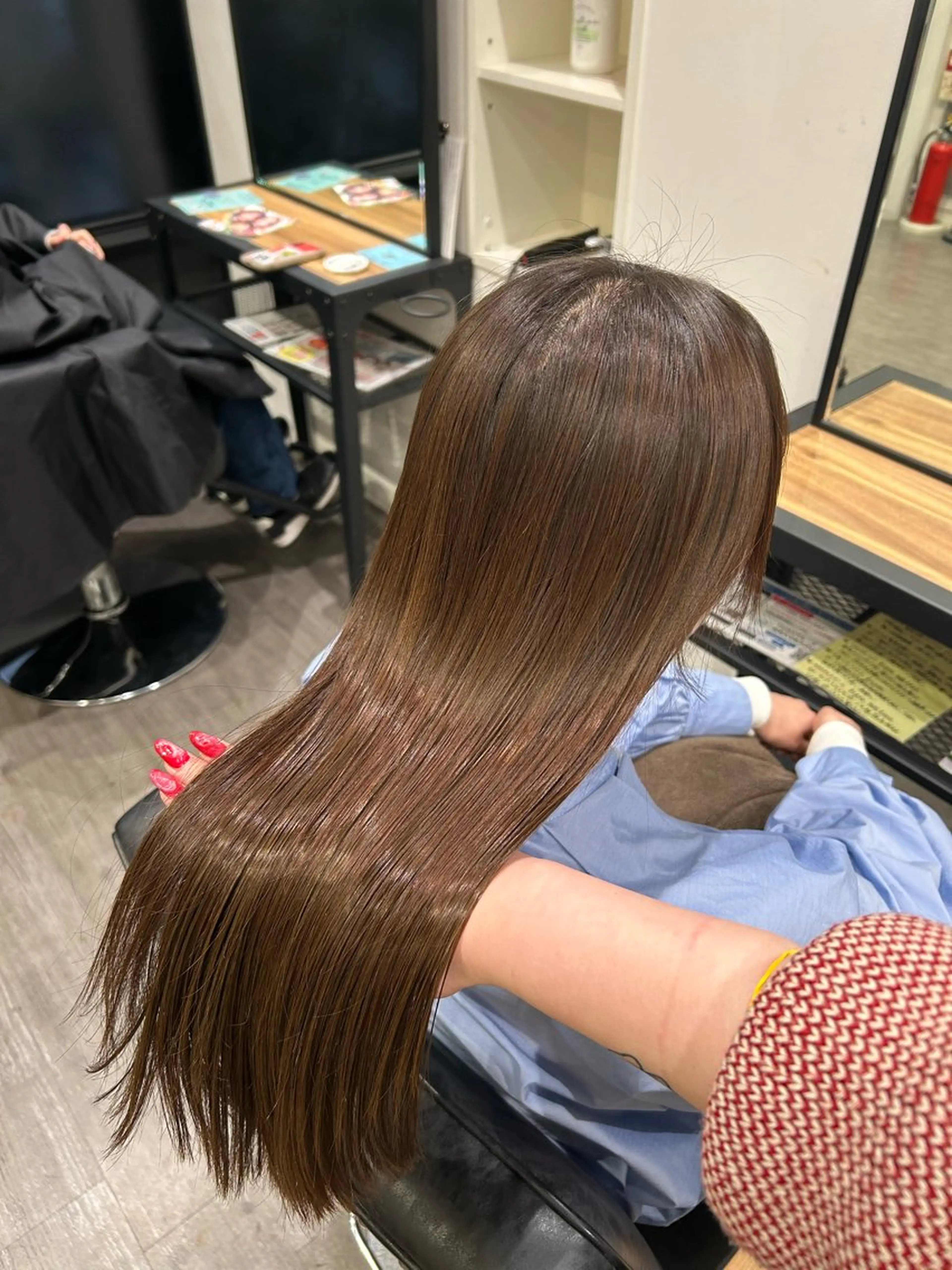 セミロング 髪質改善 トリートメント トリートメント cocotte 💟草間紫音💟のヘアスタイル