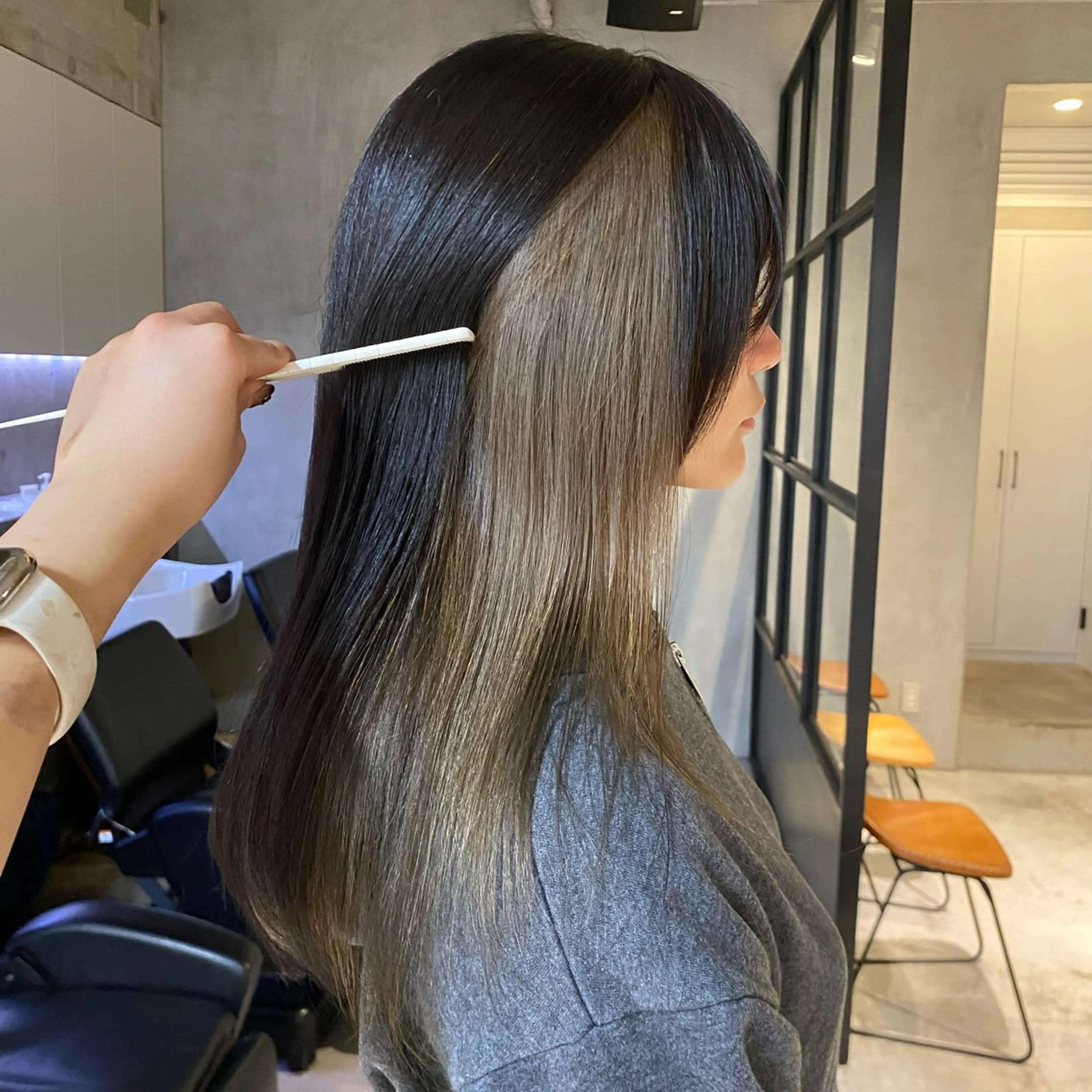 ロング カラー ヘアカラー ひなた / elima調布のヘアスタイル