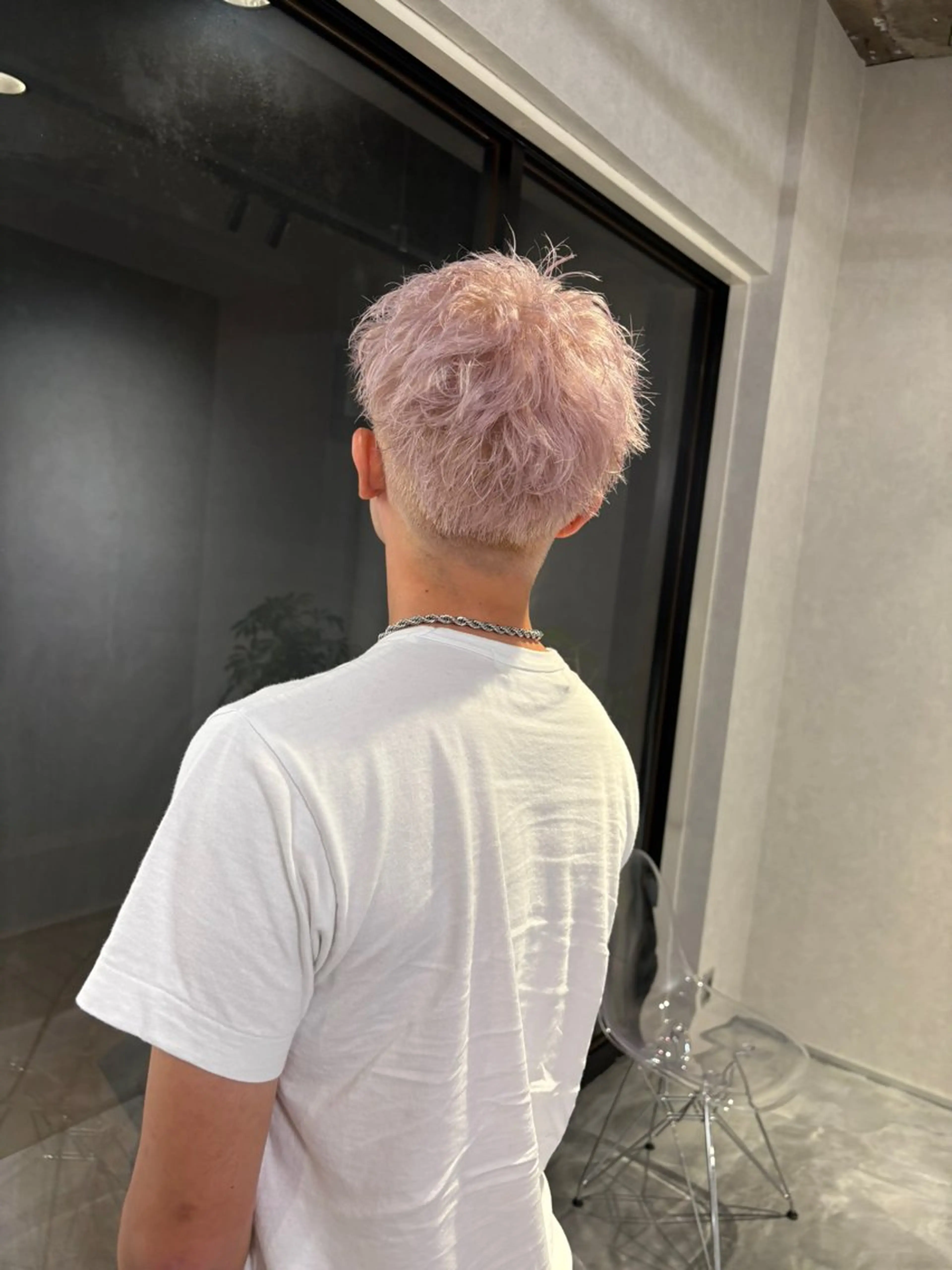 カラー 中川 穂乃果のヘアスタイル