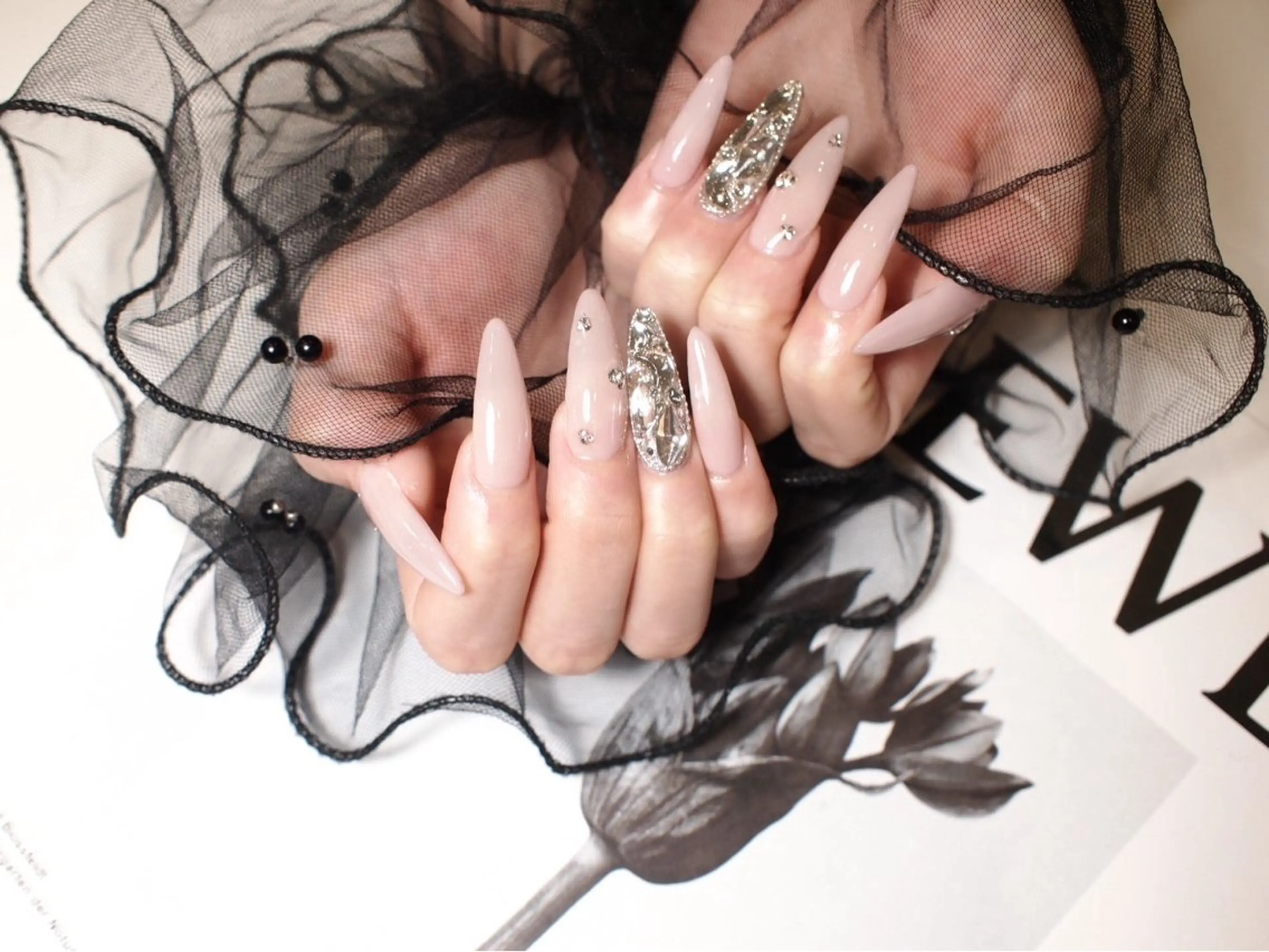 ネイル スカルプネイル 【ＯＲＧＡＮ】 nailのネイルデザイン