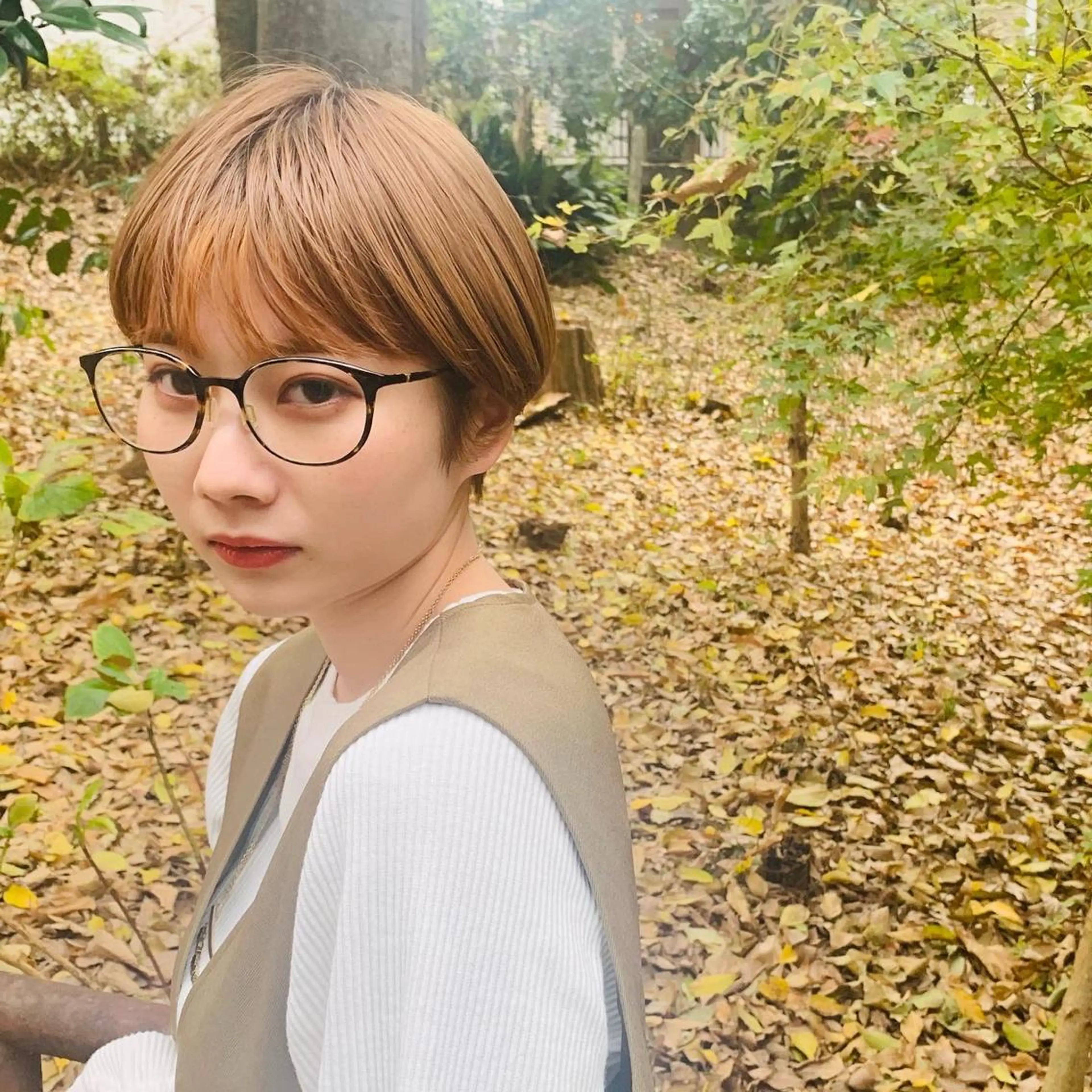 ショート ショート🌼パーマ 本間正子のヘアスタイル