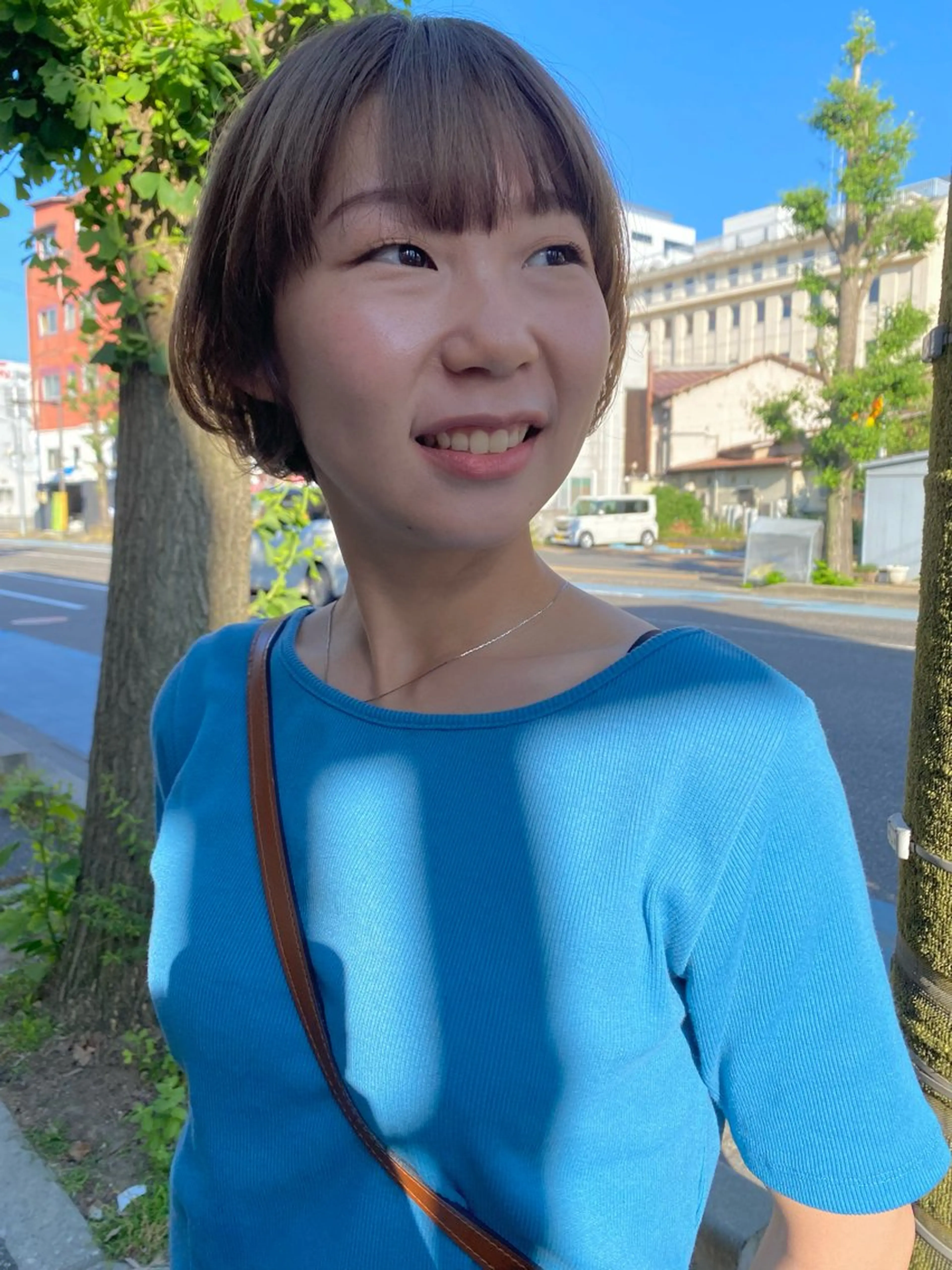 ショート カラー 小日向 沙織のヘアスタイル