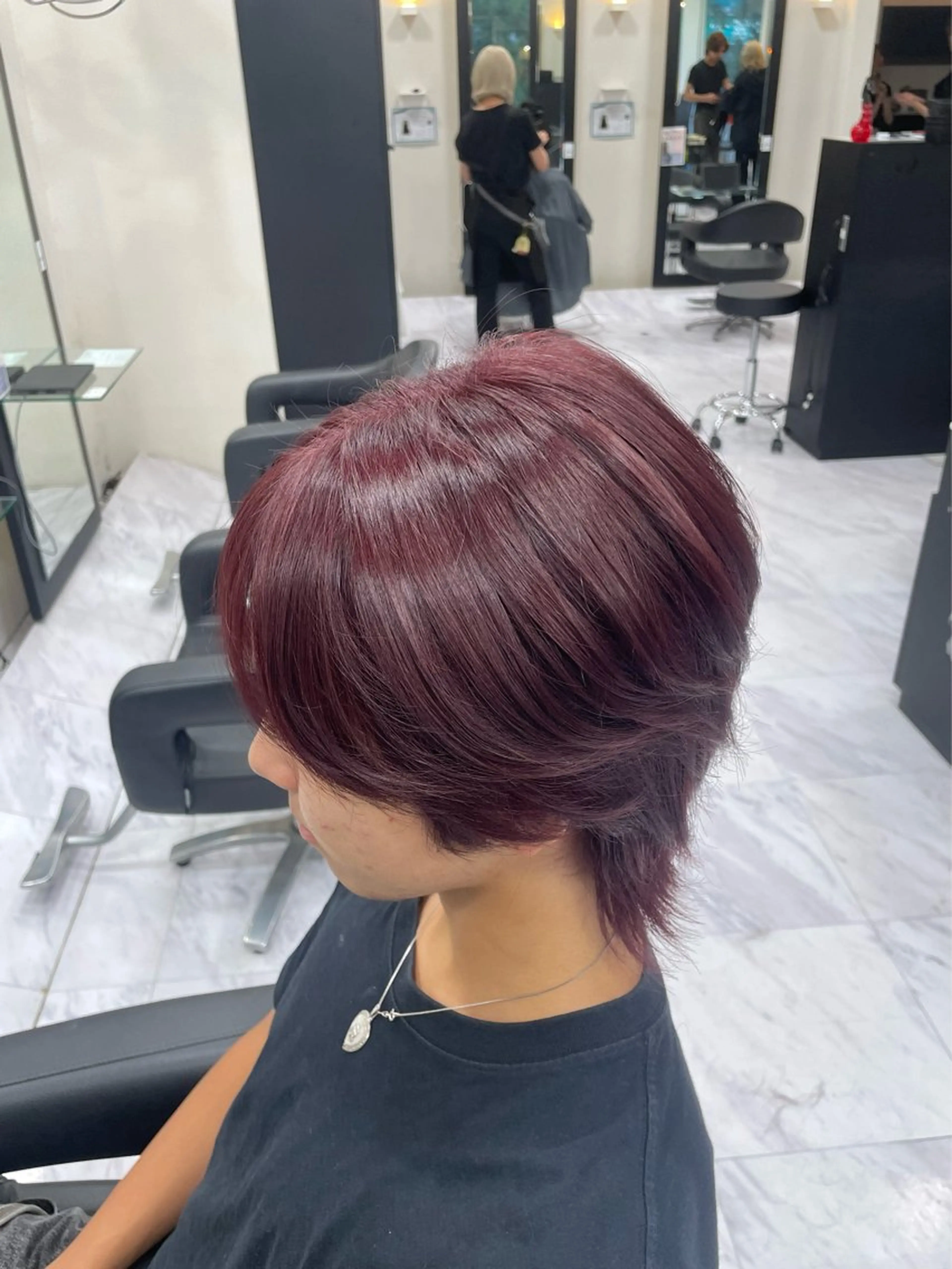 カラー メンズ ヘアカラー トリートメント REEED渋谷店所属・🍒KUMAGAI 🍒のヘアスタイル