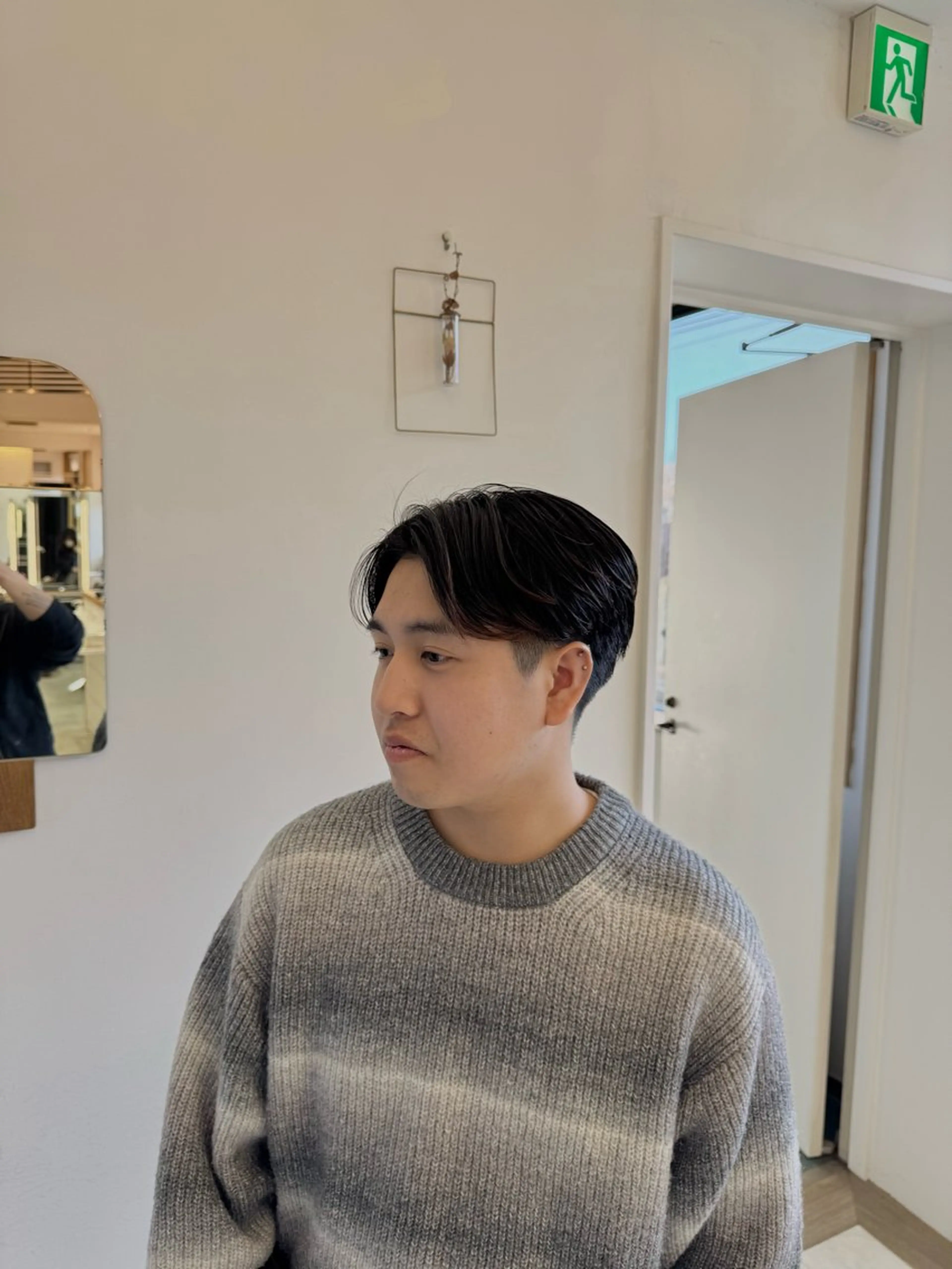 メンズ カナモリ ハヤトのヘアスタイル