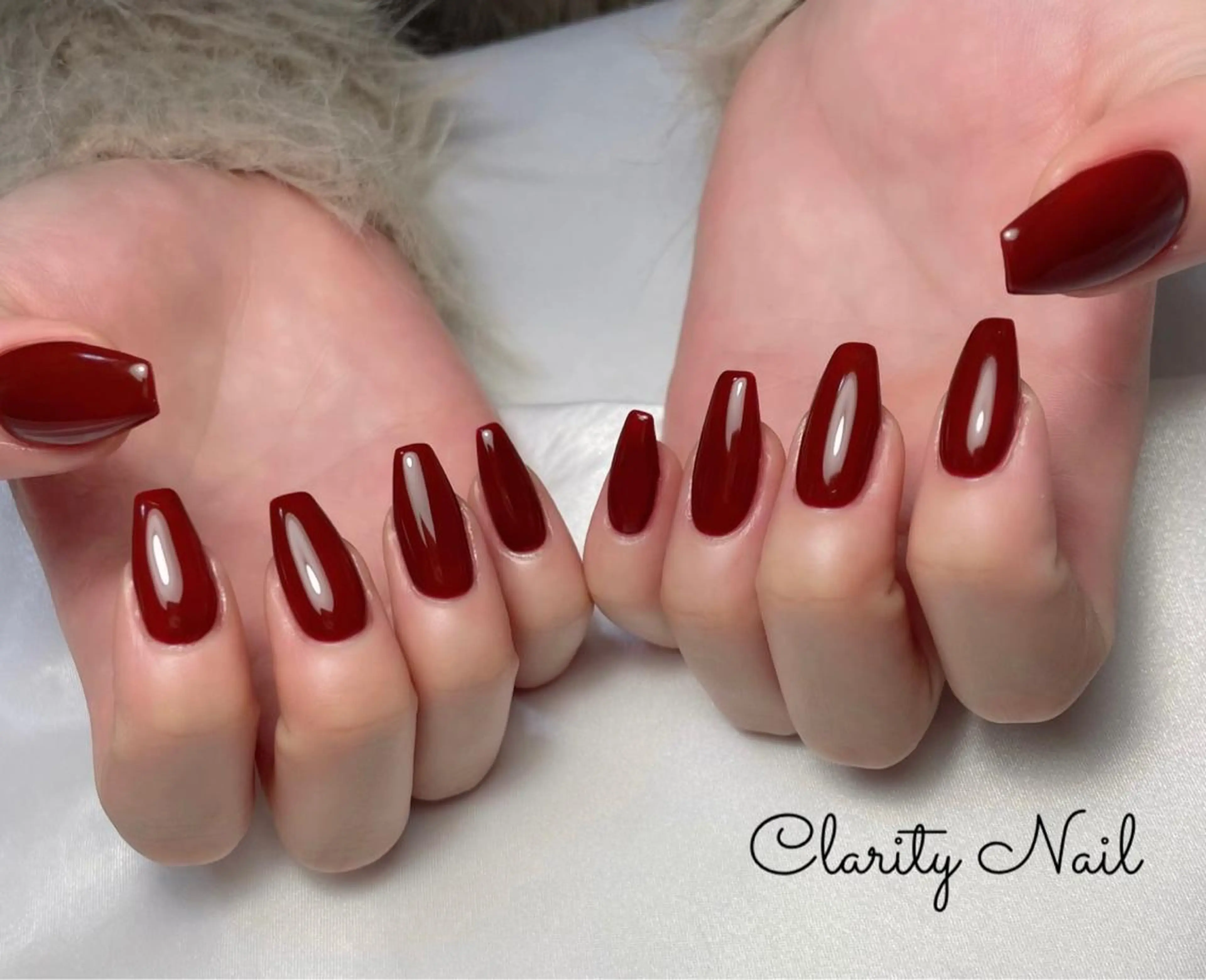 ネイル ワンカラーネイル ハンドネイル Clarity Nailのネイルデザイン