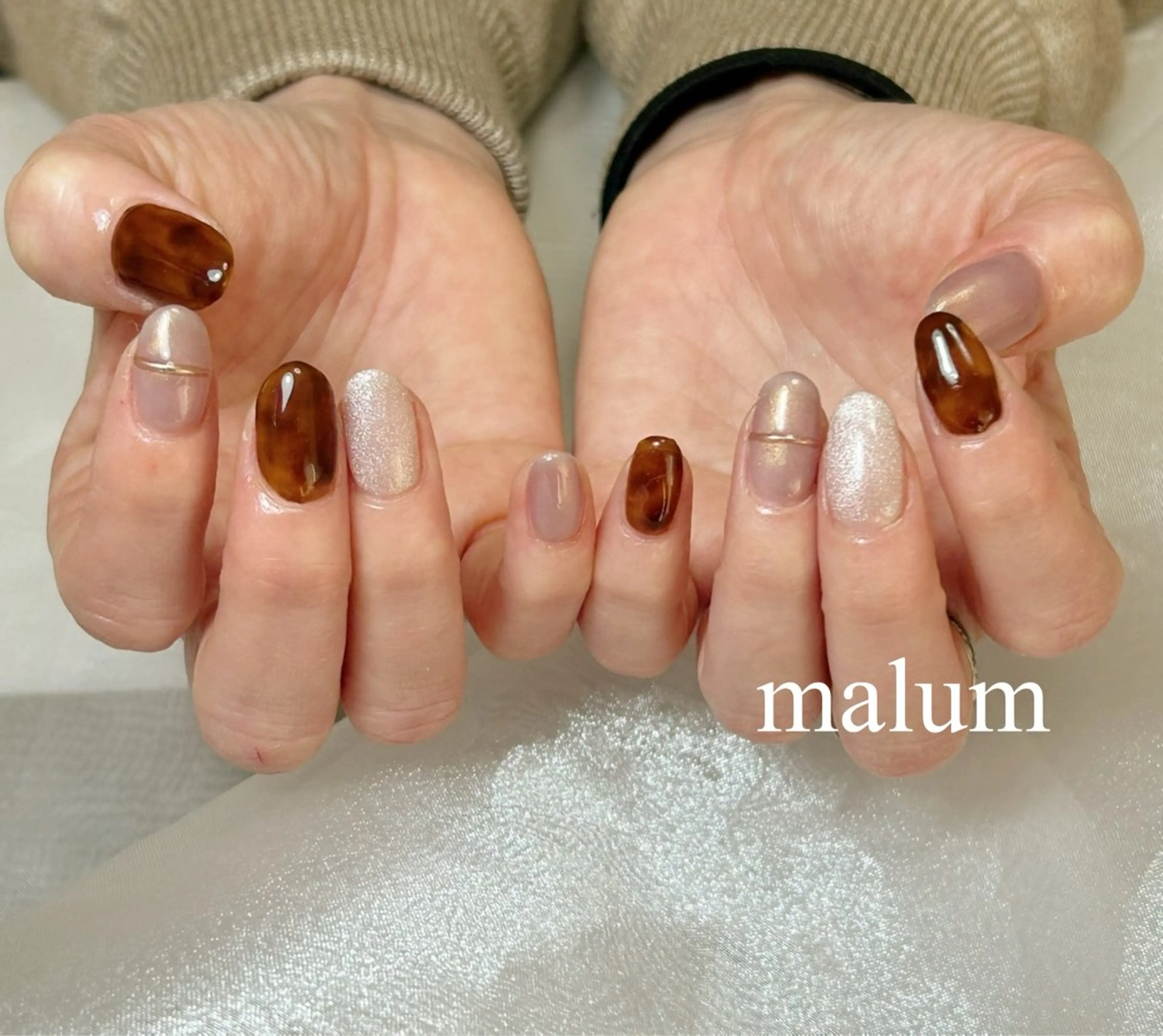 ネイル ハンドネイル malum nailのネイルデザイン