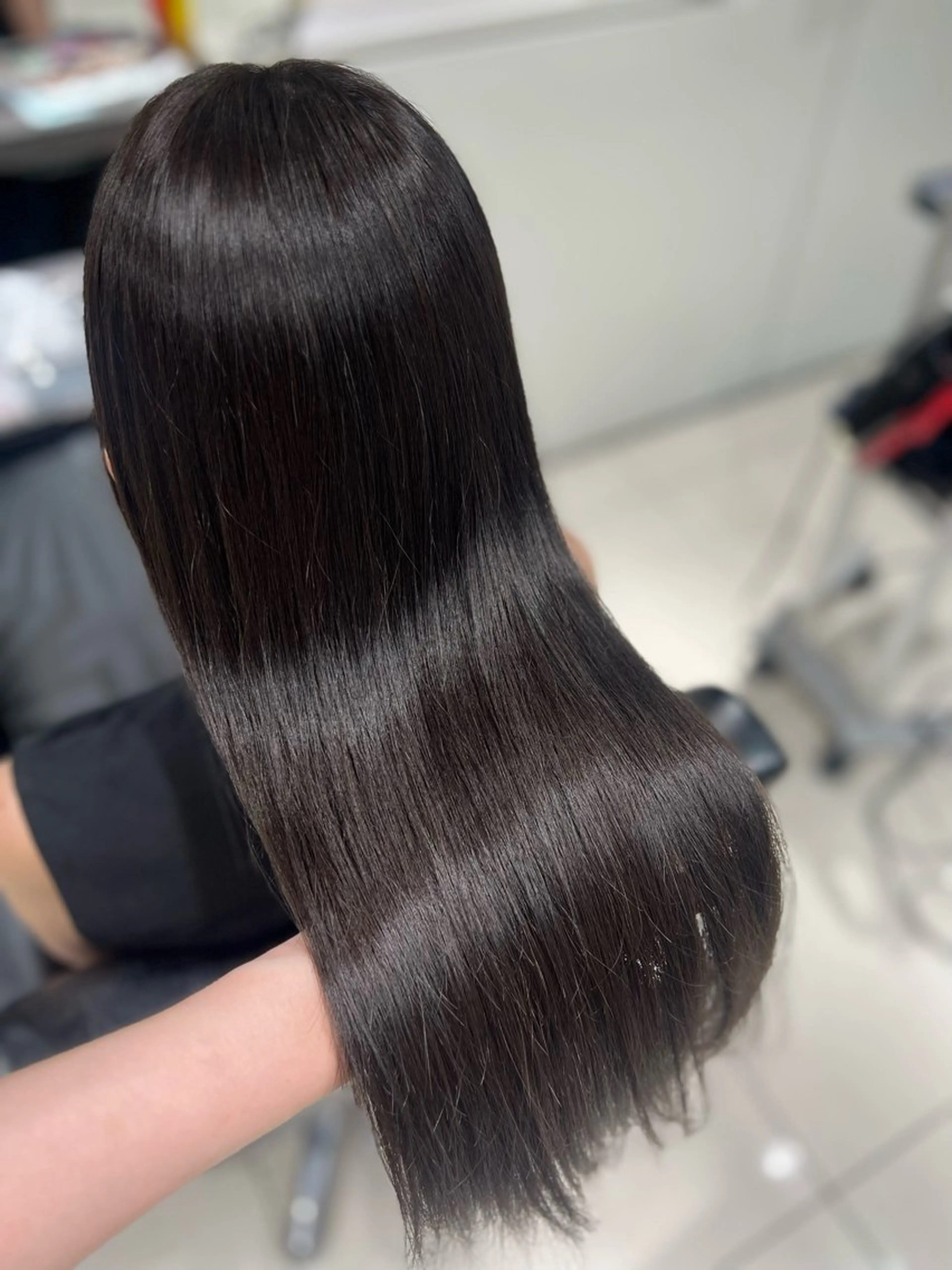 ロング カラー グレージュ 🧊🪞透明感カラー himeのヘアスタイル