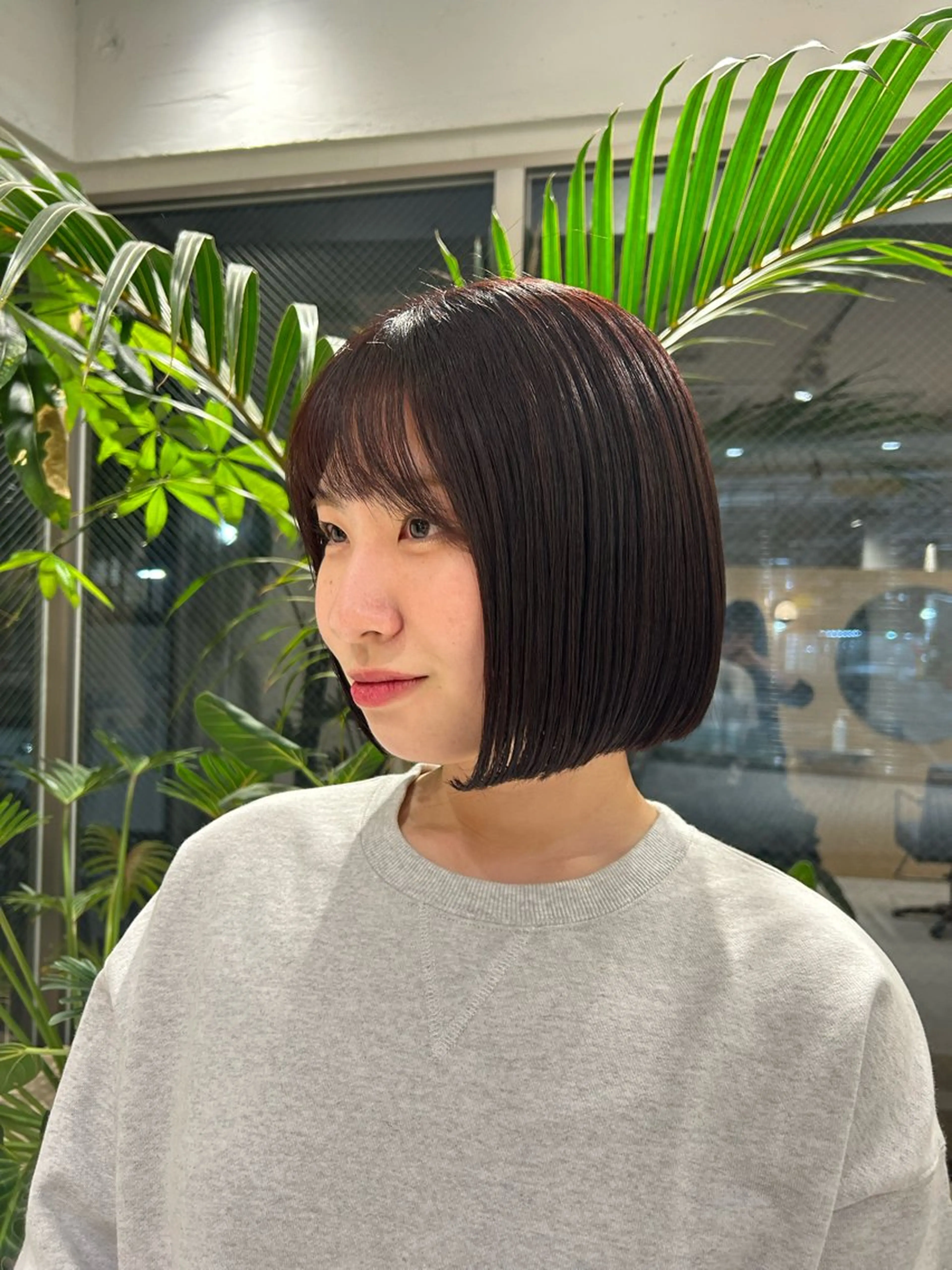 ショート カラー 🦖ミニボブ/ボブ /MOEKA🦕のヘアスタイル