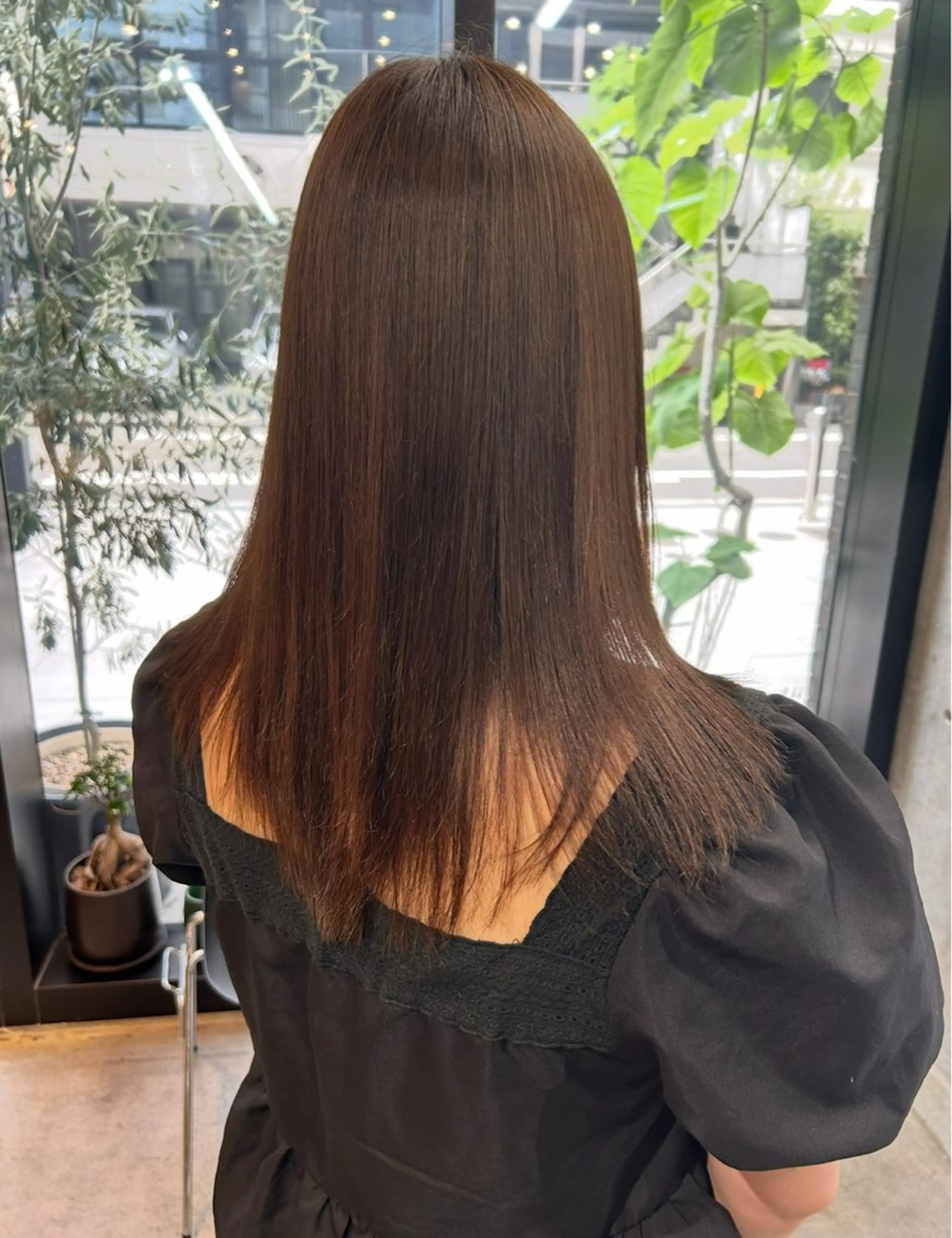 ミディアム ヘアカラー アシスタント miyuのヘアスタイル