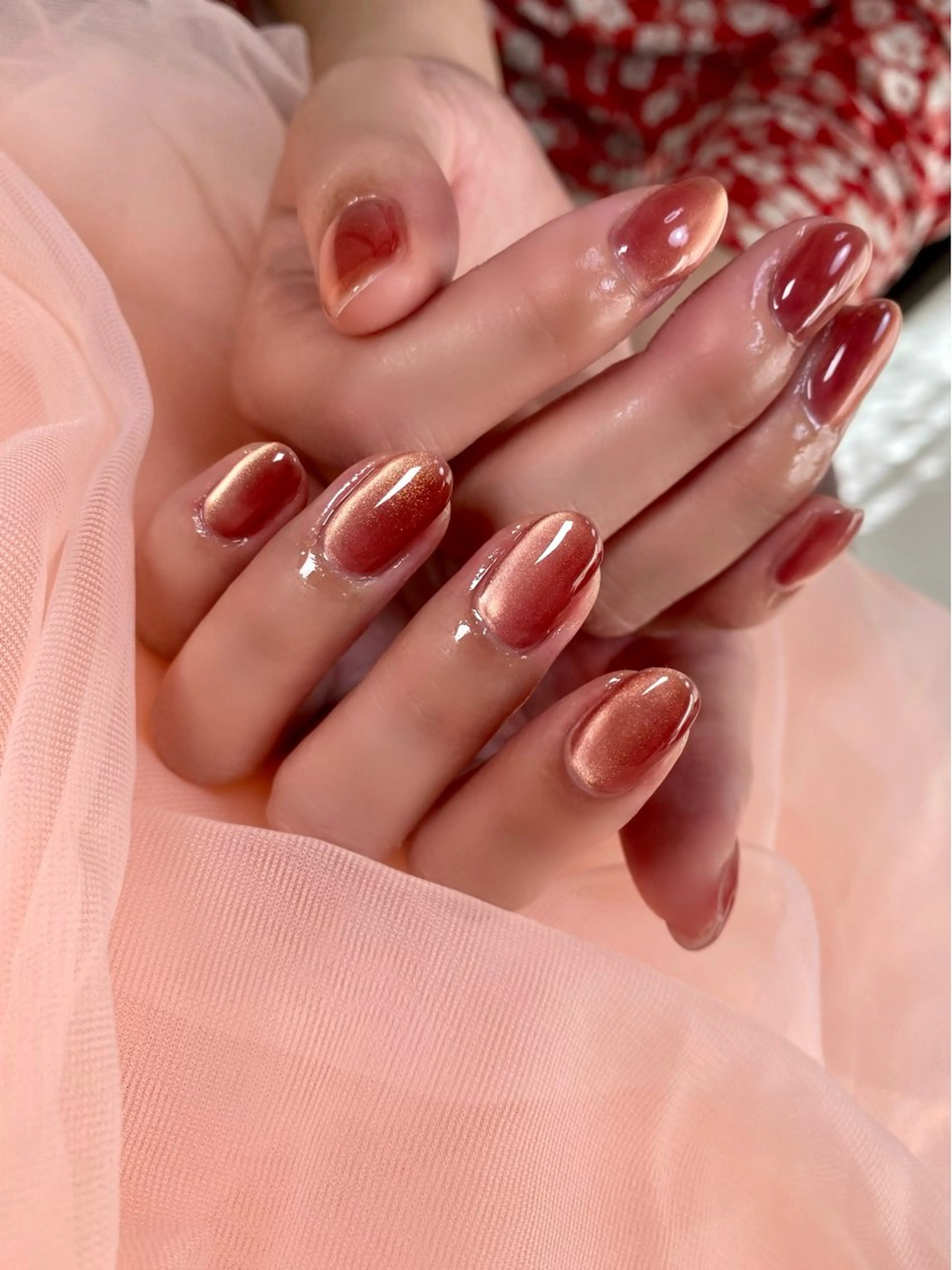 ネイル マグネットネイル mille feuilleのネイルデザイン