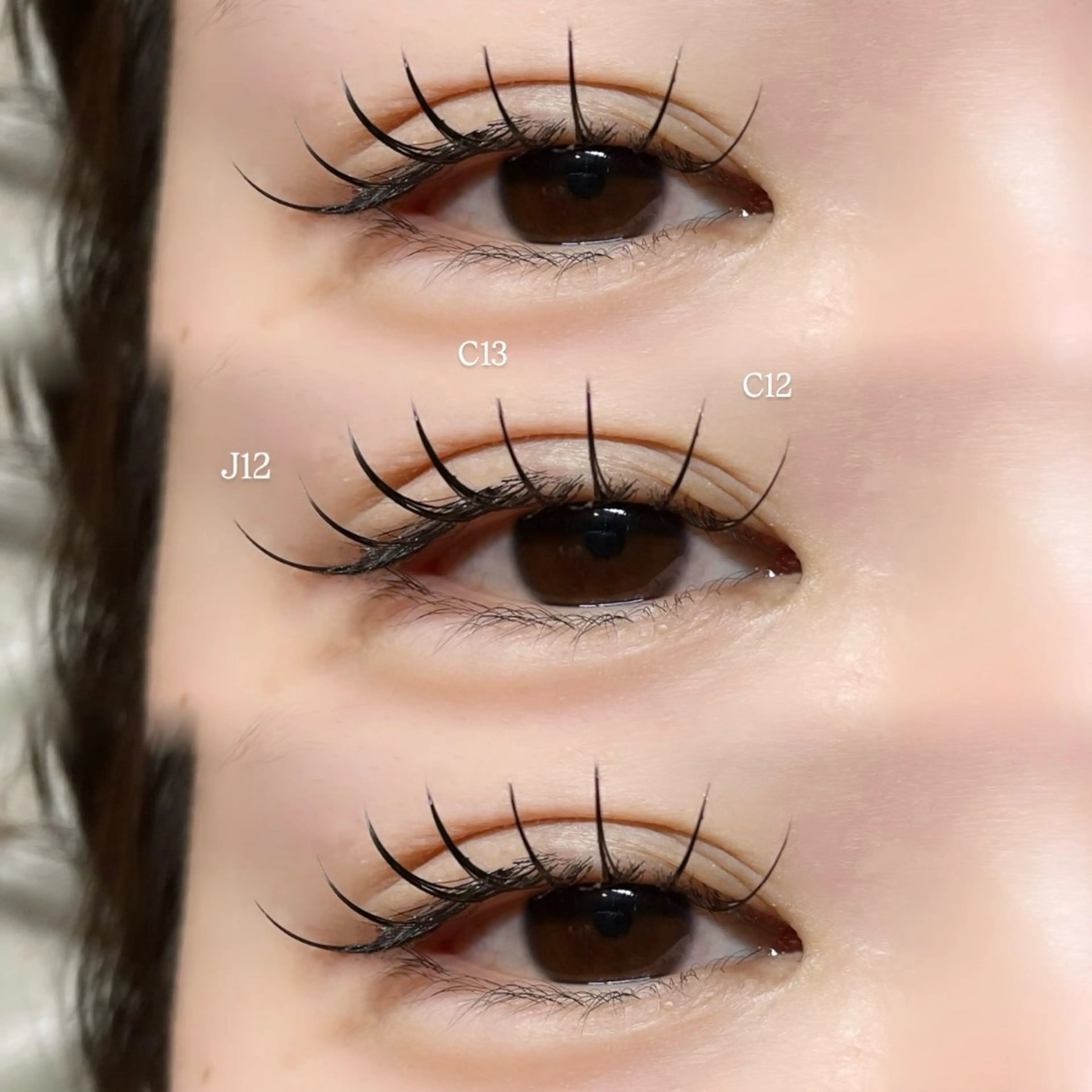 マツエク・マツパ マツエク Mell Yuuna ♡パリエク /束感のマツエク・マツパデザイン