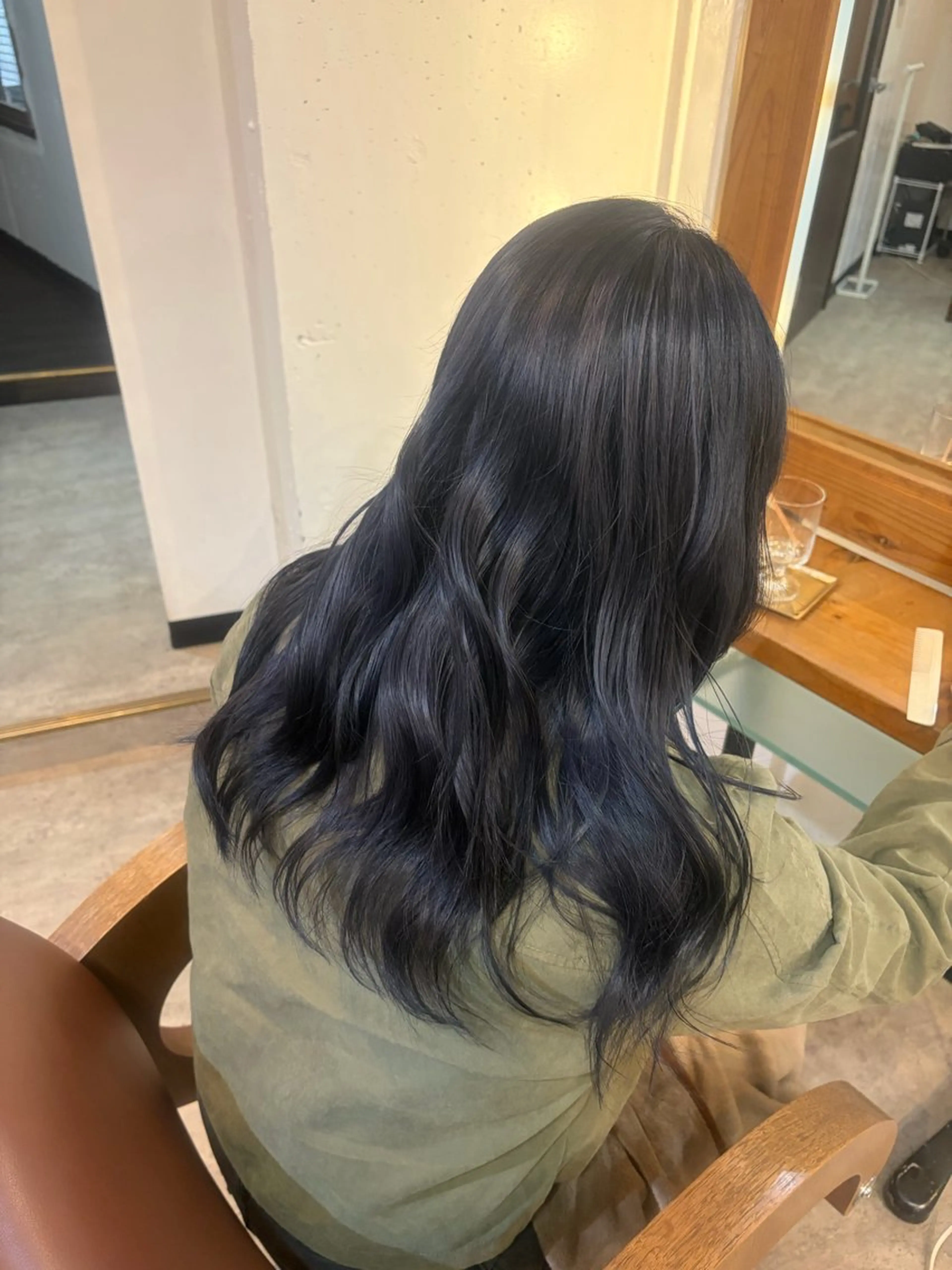 カラー 山田 梨乃のヘアスタイル