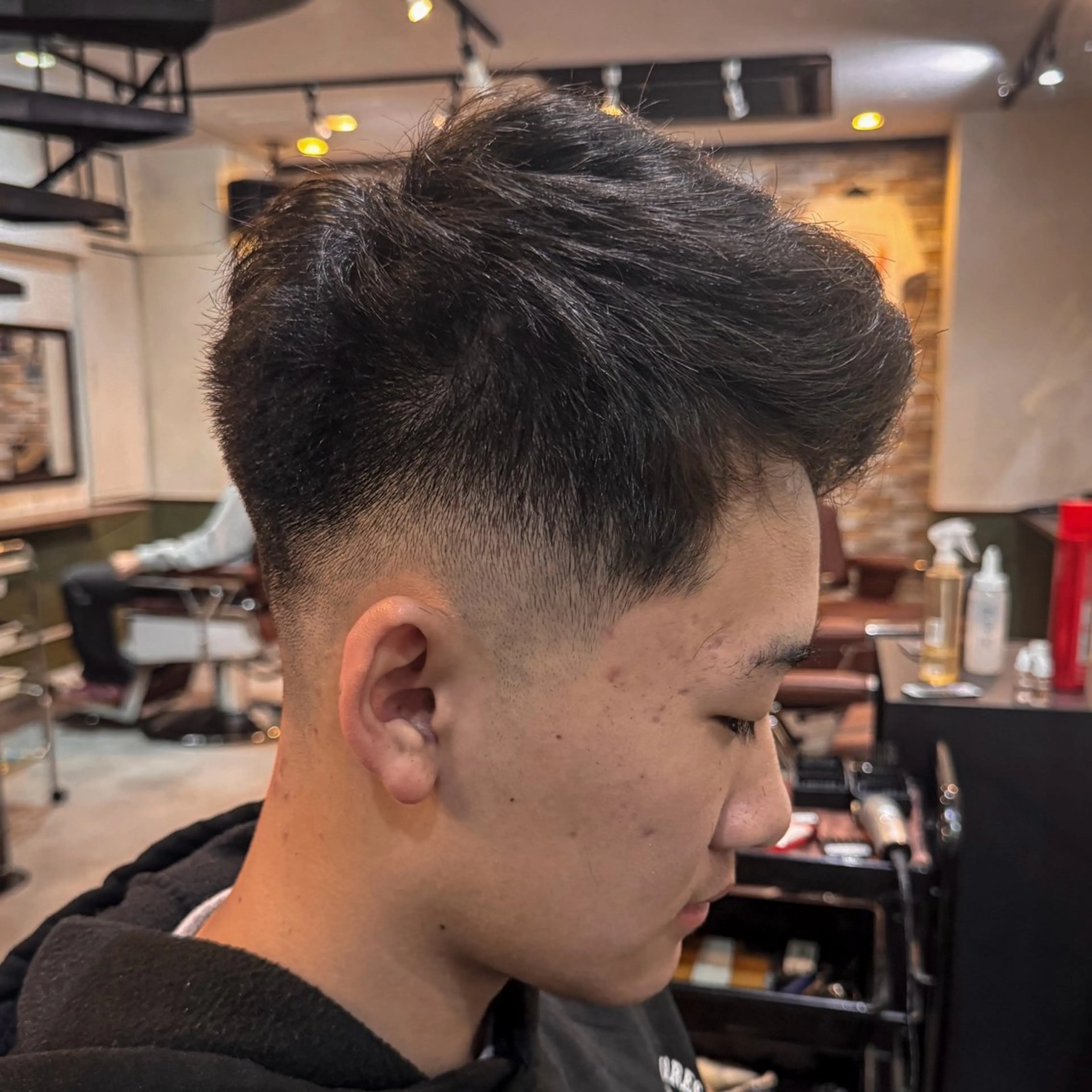 ショート メンズ フェードカット スキンフェード カット 立川メンズカット/ メンズパーマ💈三上のヘアスタイル