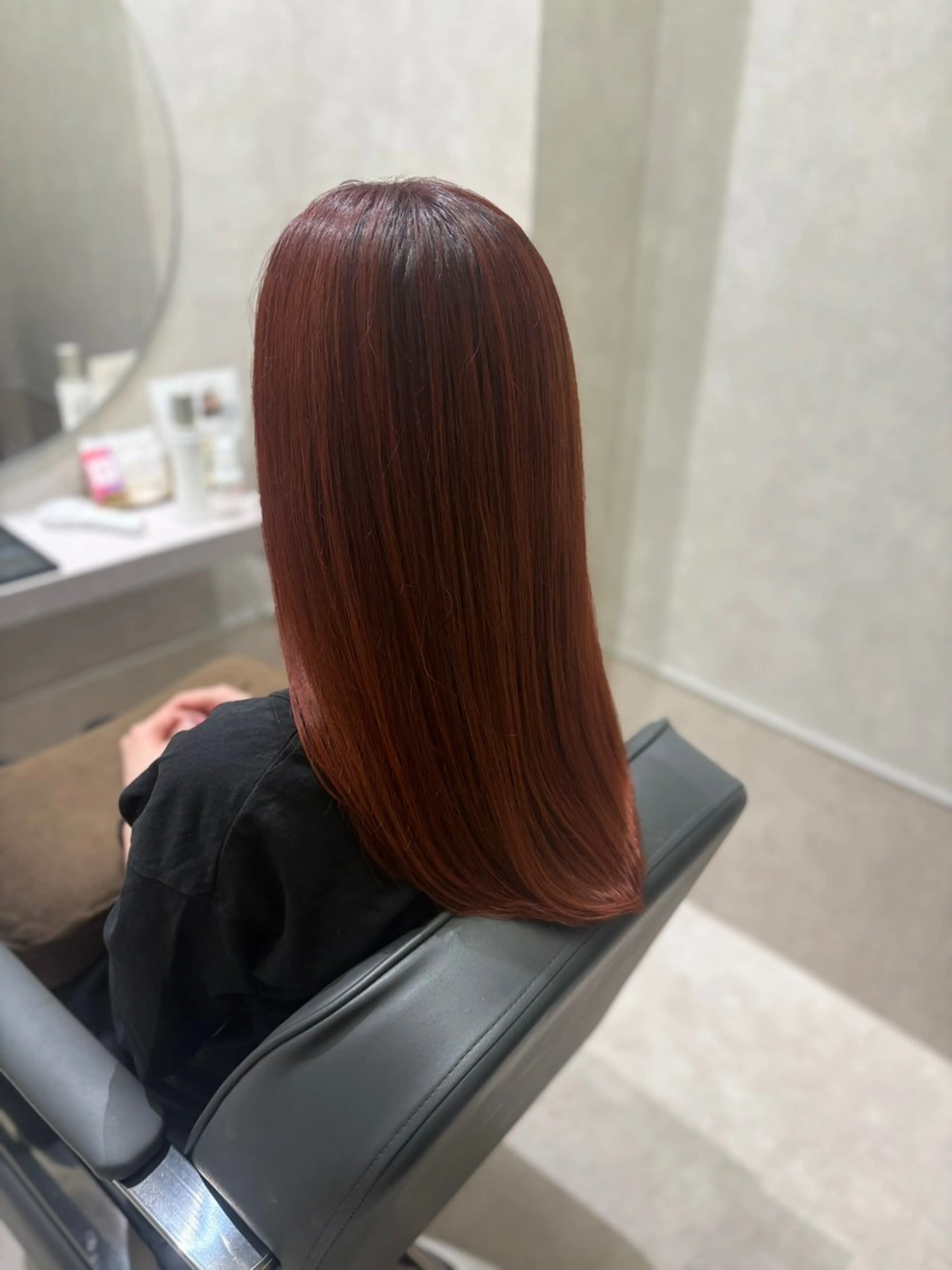 セミロング カット ヘアカラー トリートメント ヘッドスパ 勝利/韓国 /透明感のヘアスタイル