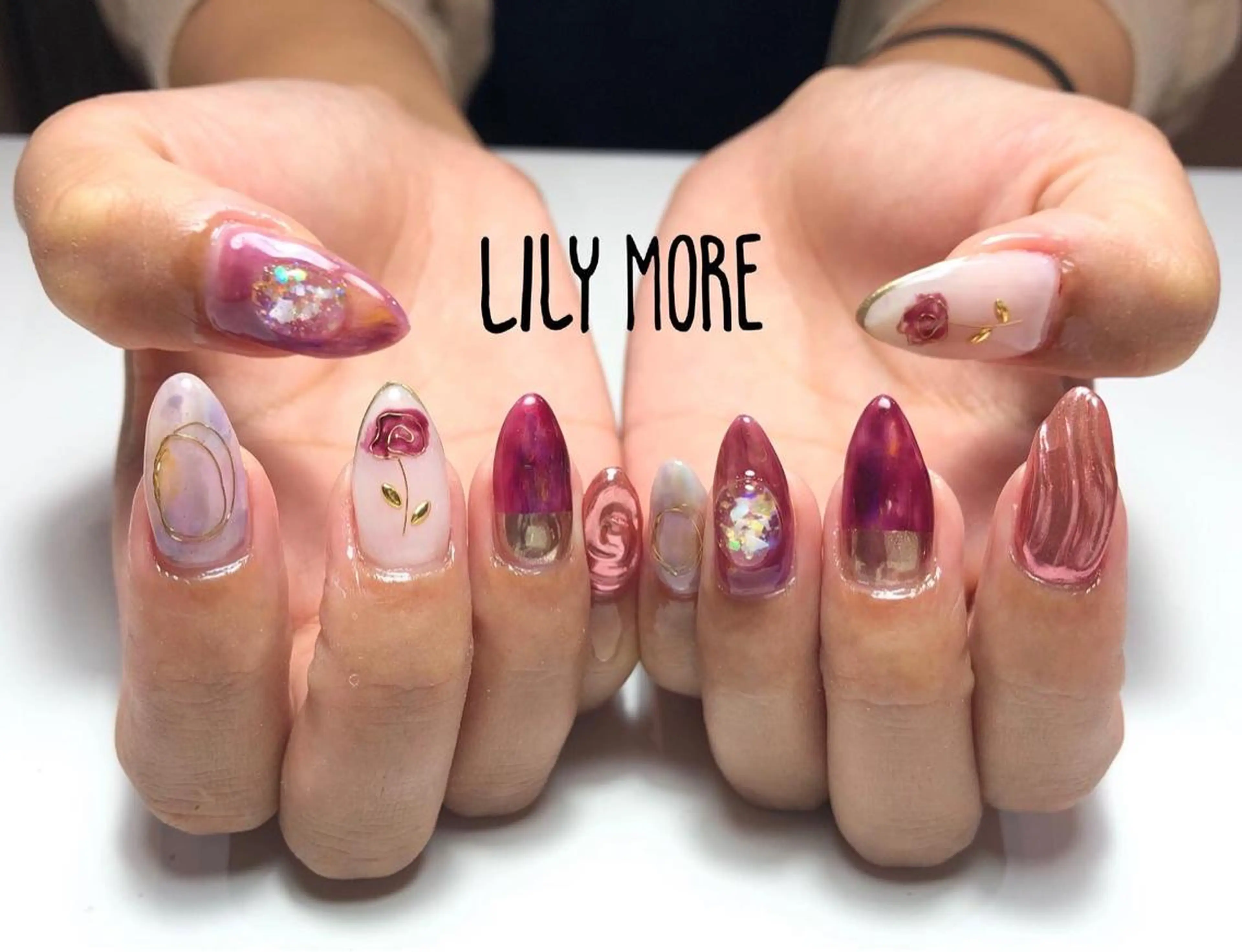 ネイル ニュアンスネイル Lily closetのネイルデザイン