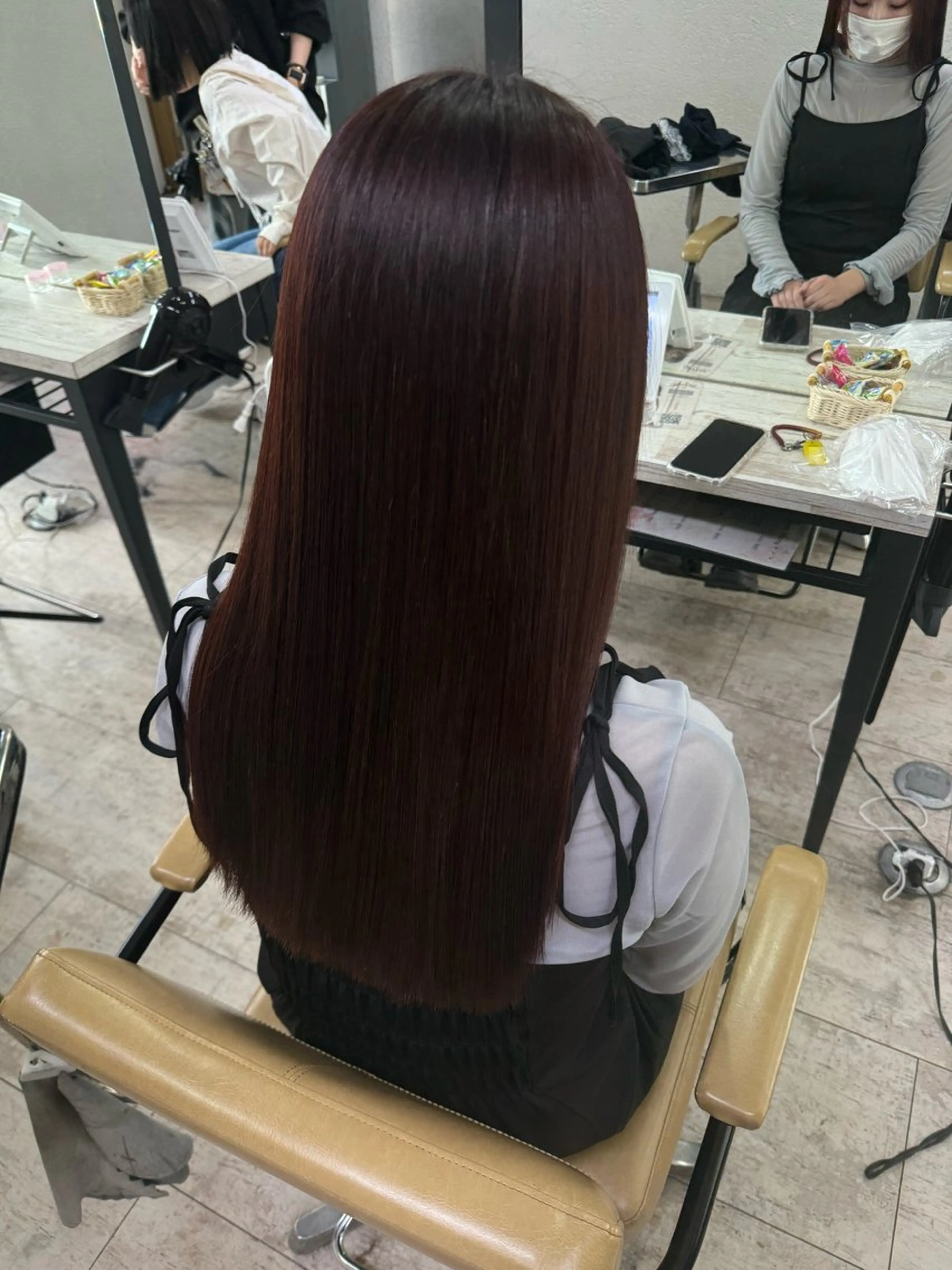 ロング カラー カット ヘアカラー トリートメント 🍒Nagisa 🍒のヘアスタイル