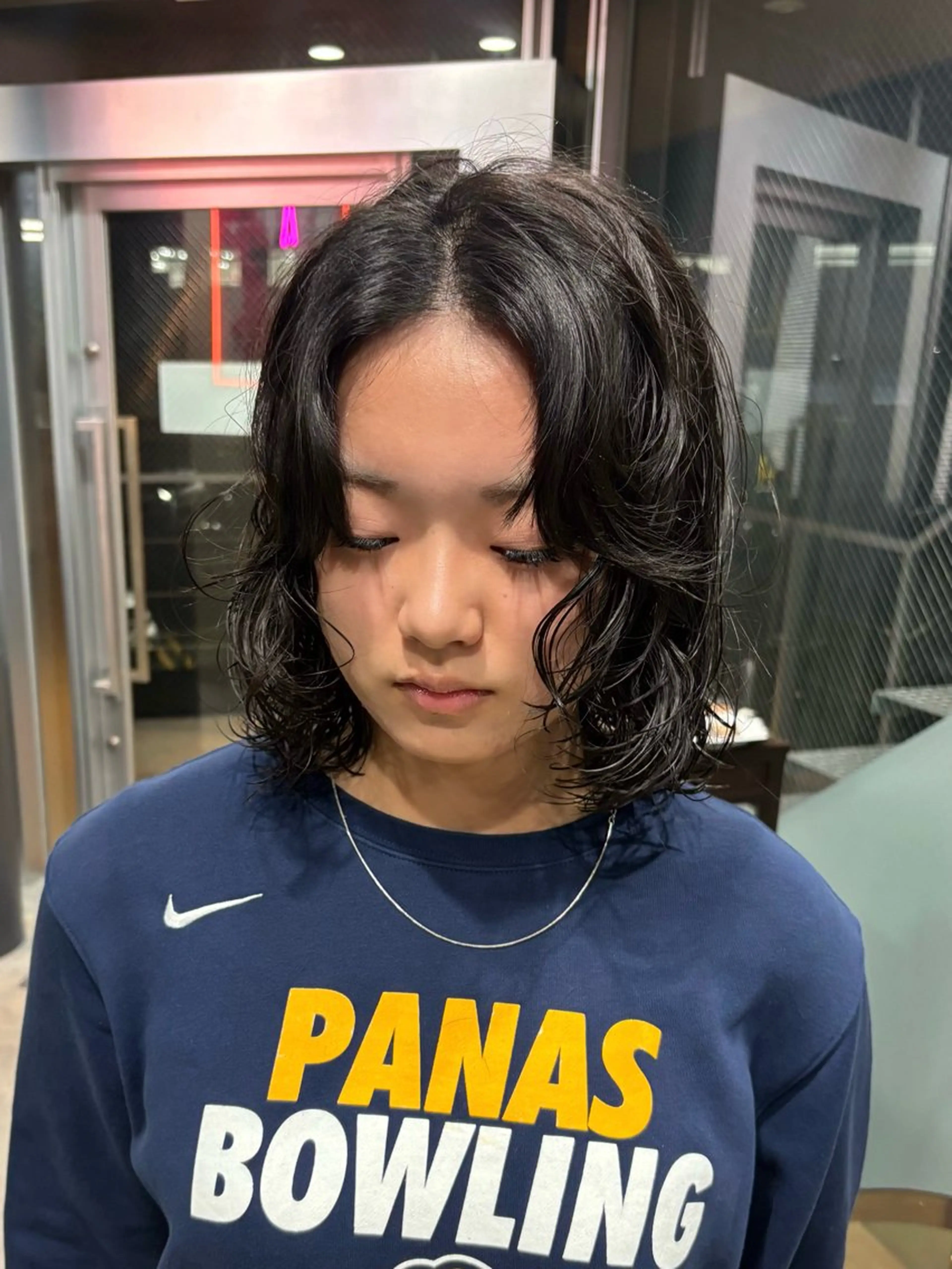 ミディアム パーマ カット パーマ 堀合駿輔/ボブ/ パーマ/波巻きのヘアスタイル