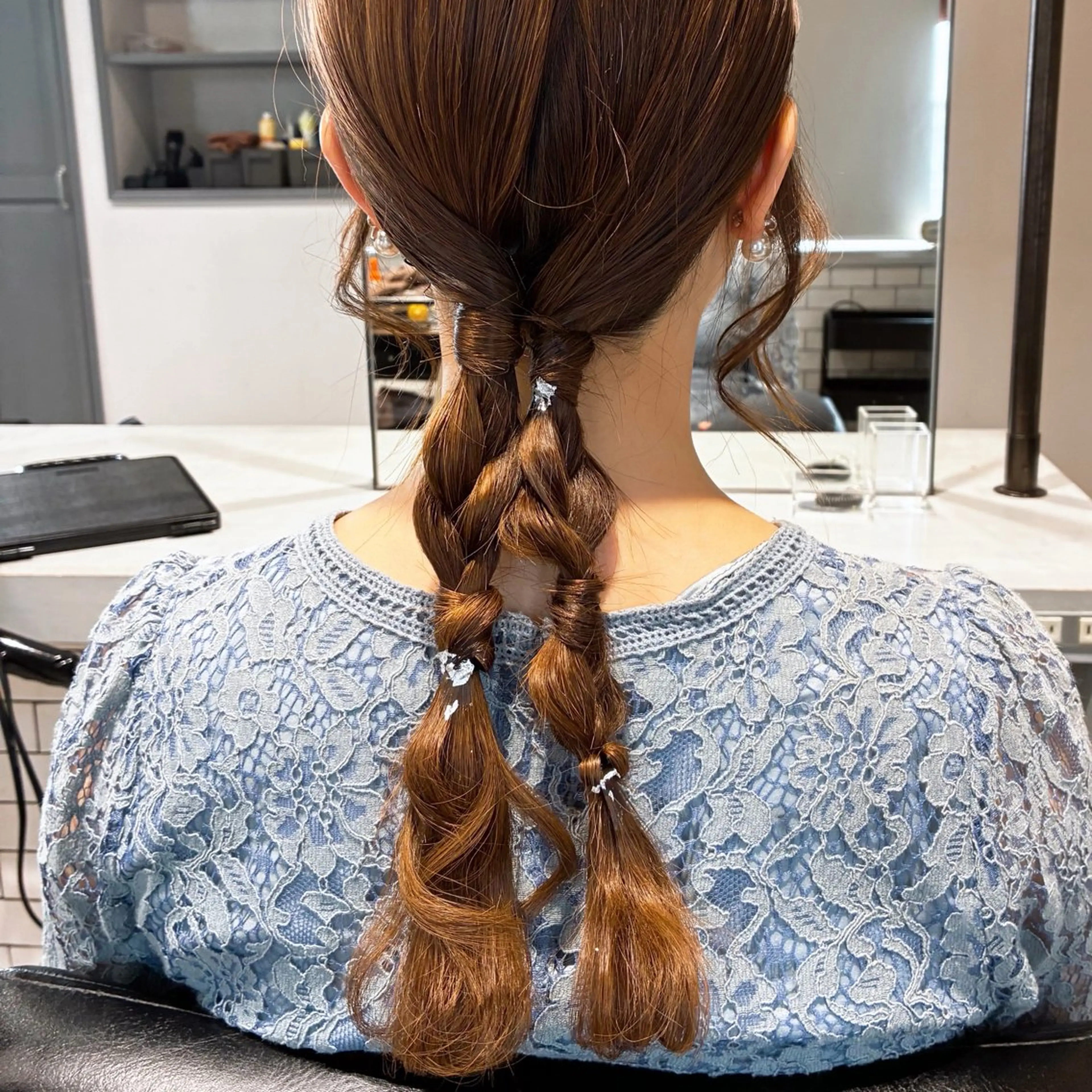 セミロング ヘアセット いとう りょうたのヘアスタイル