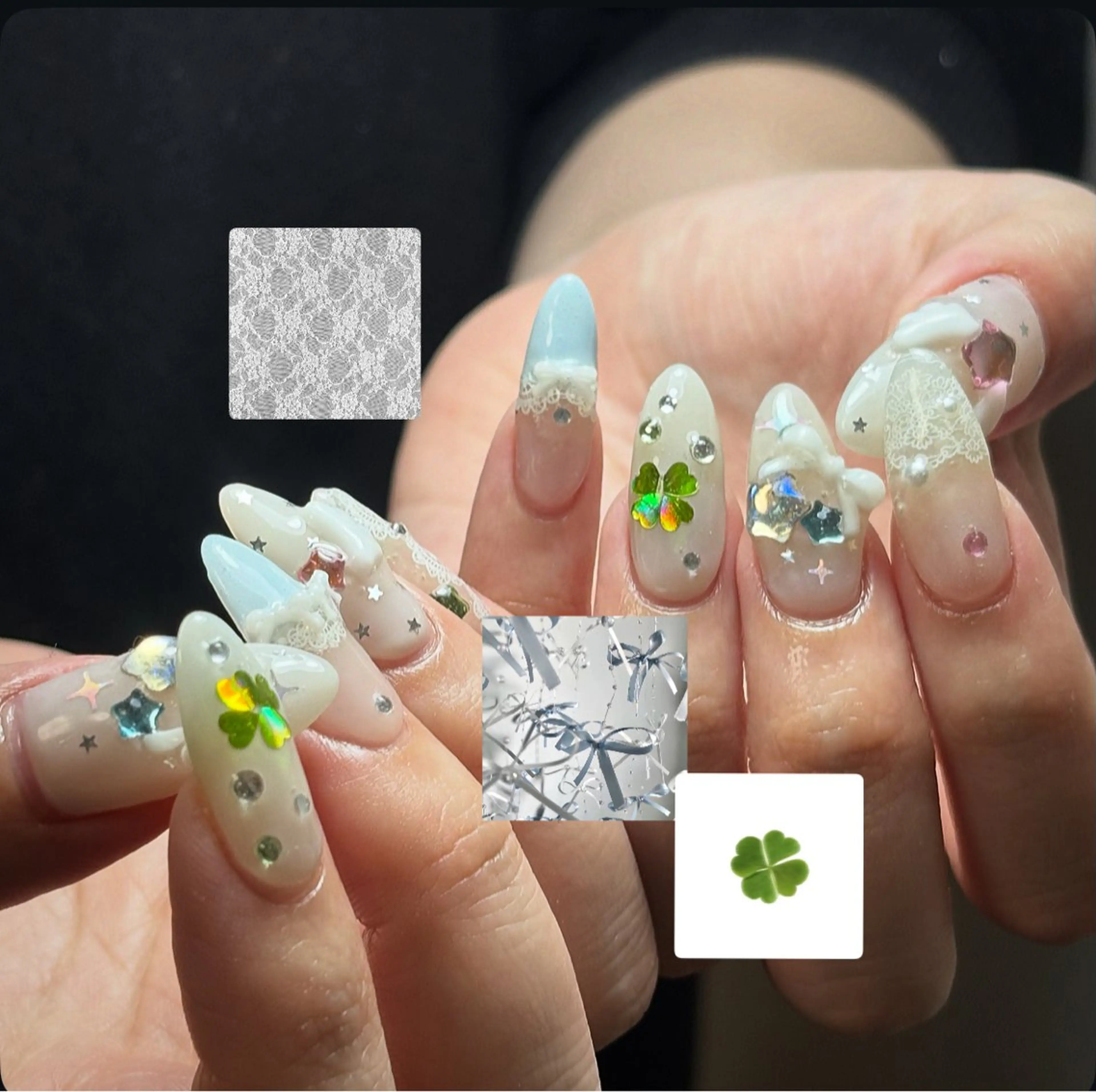 ネイル ハンドネイル KUU🎀♥⑅ フィルイン対応サロンのネイルデザイン