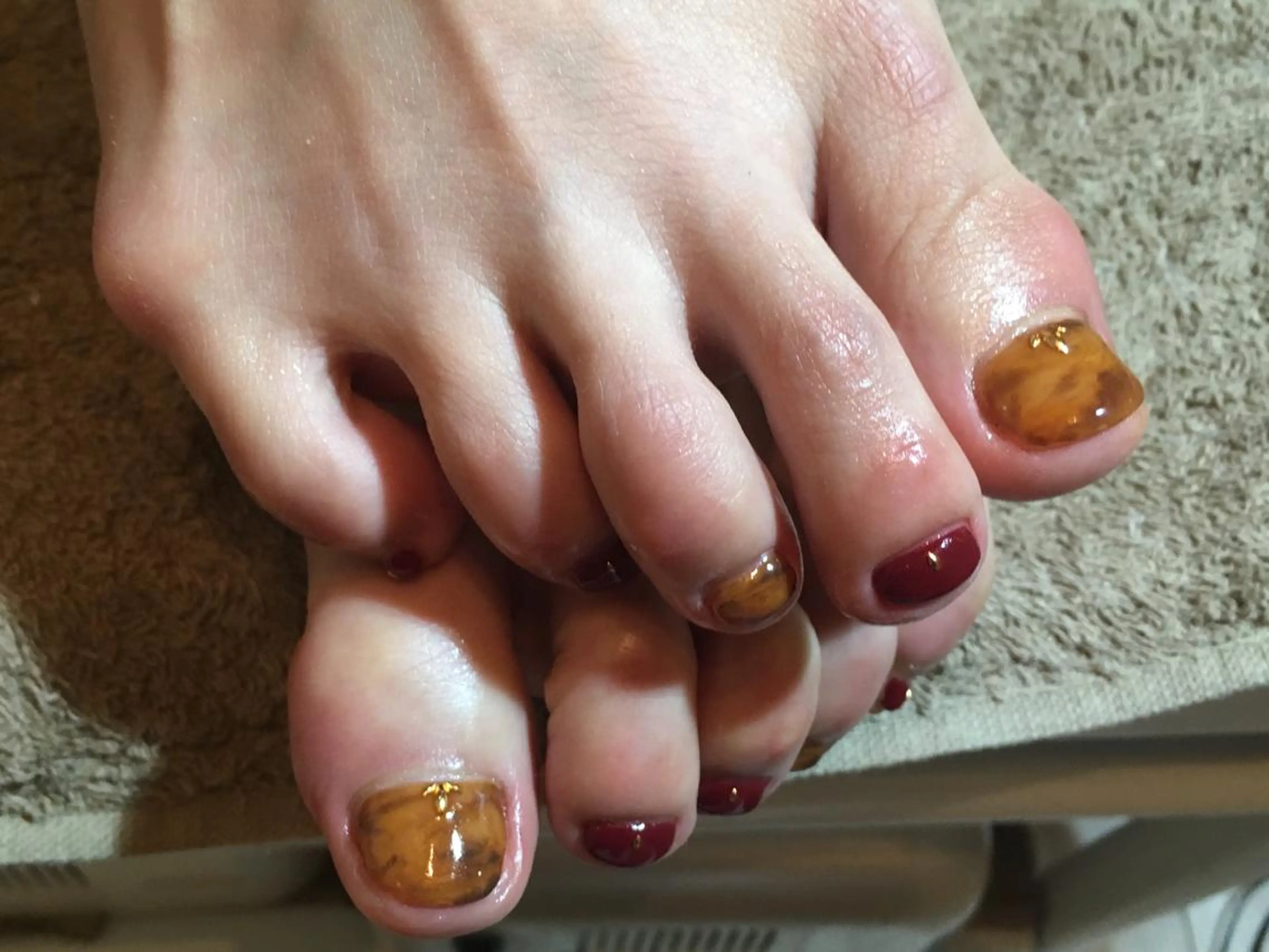 ネイル べっ甲ネイル 古川 里美のネイルデザイン