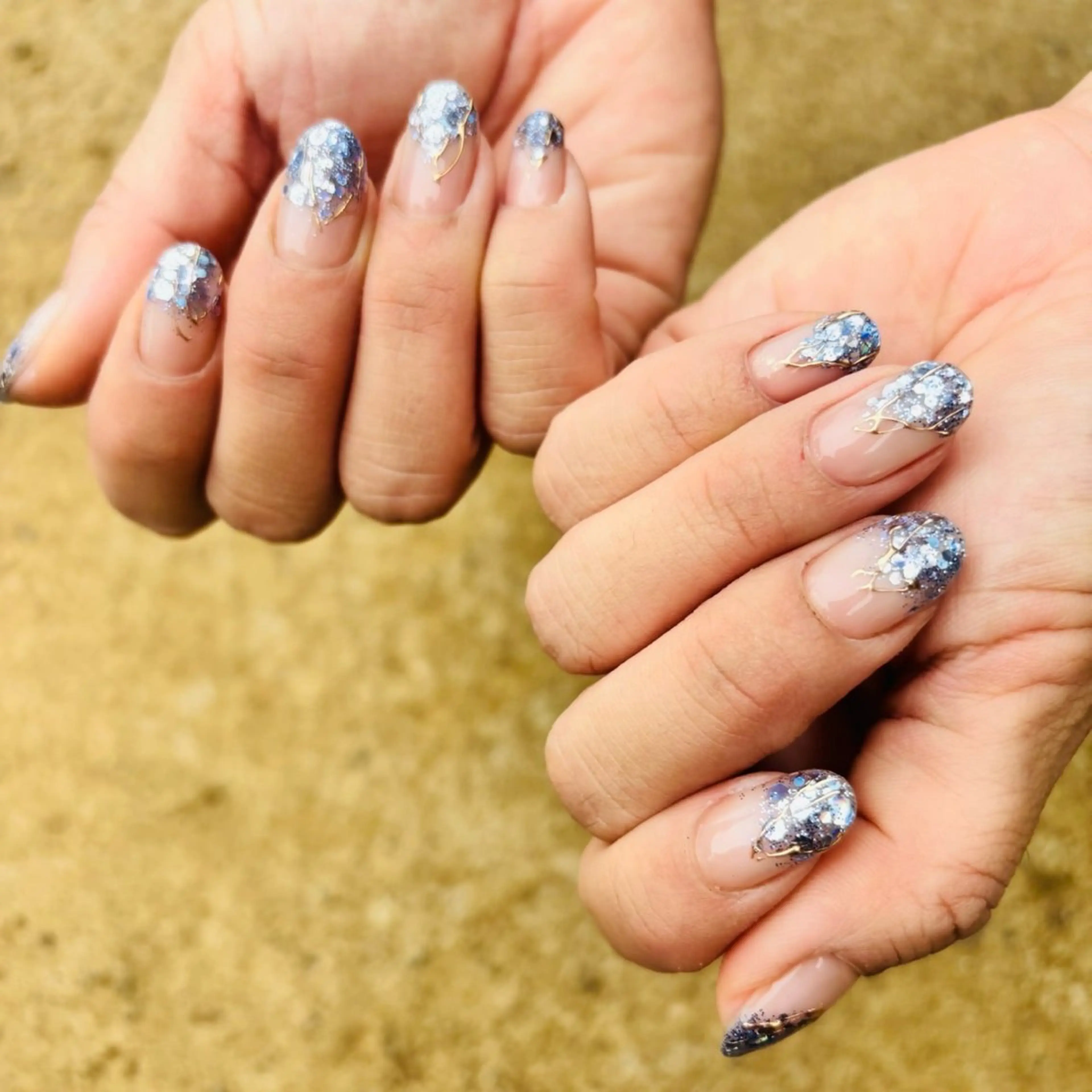 ネイル ラメ(グリッター) R.I みちのネイルデザイン