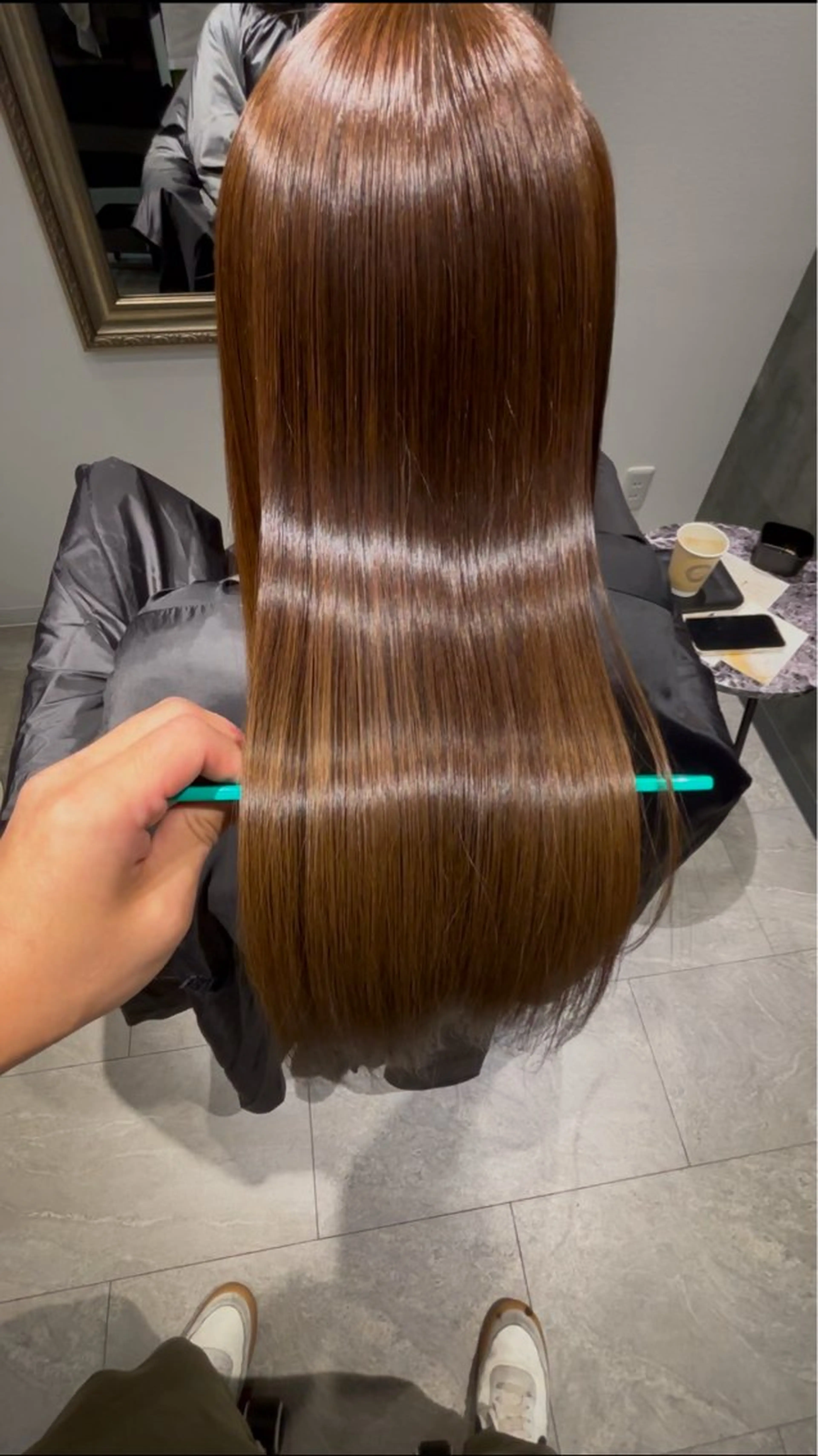 カラー+oggi otto 6stepの写真