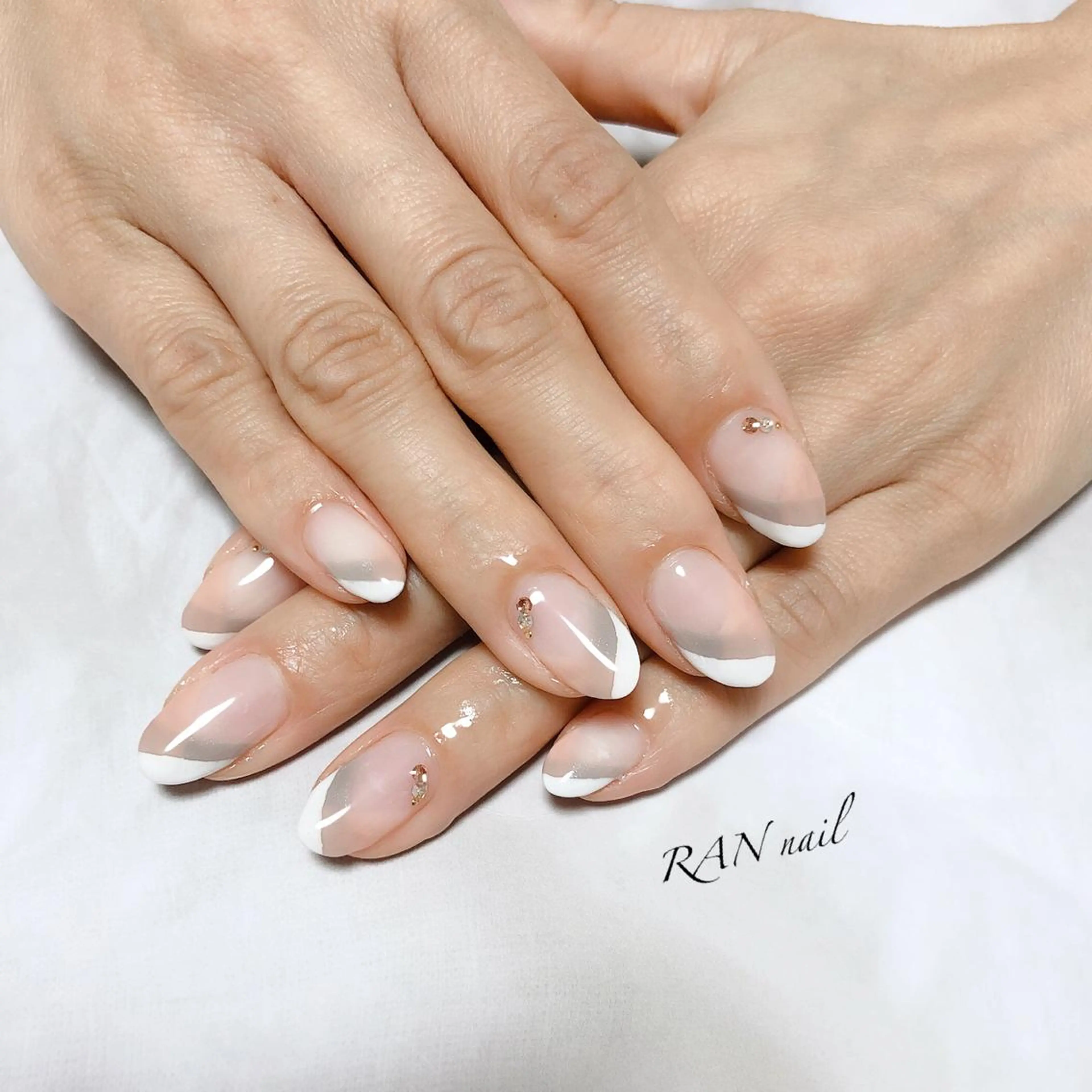 ネイル フラワーネイル フットネイル フレンチネイル 卒業式 オフィスネイル ハンドネイル フットネイル RAN nail 〜ランネイル〜所属・RAN nailのネイルデザイン