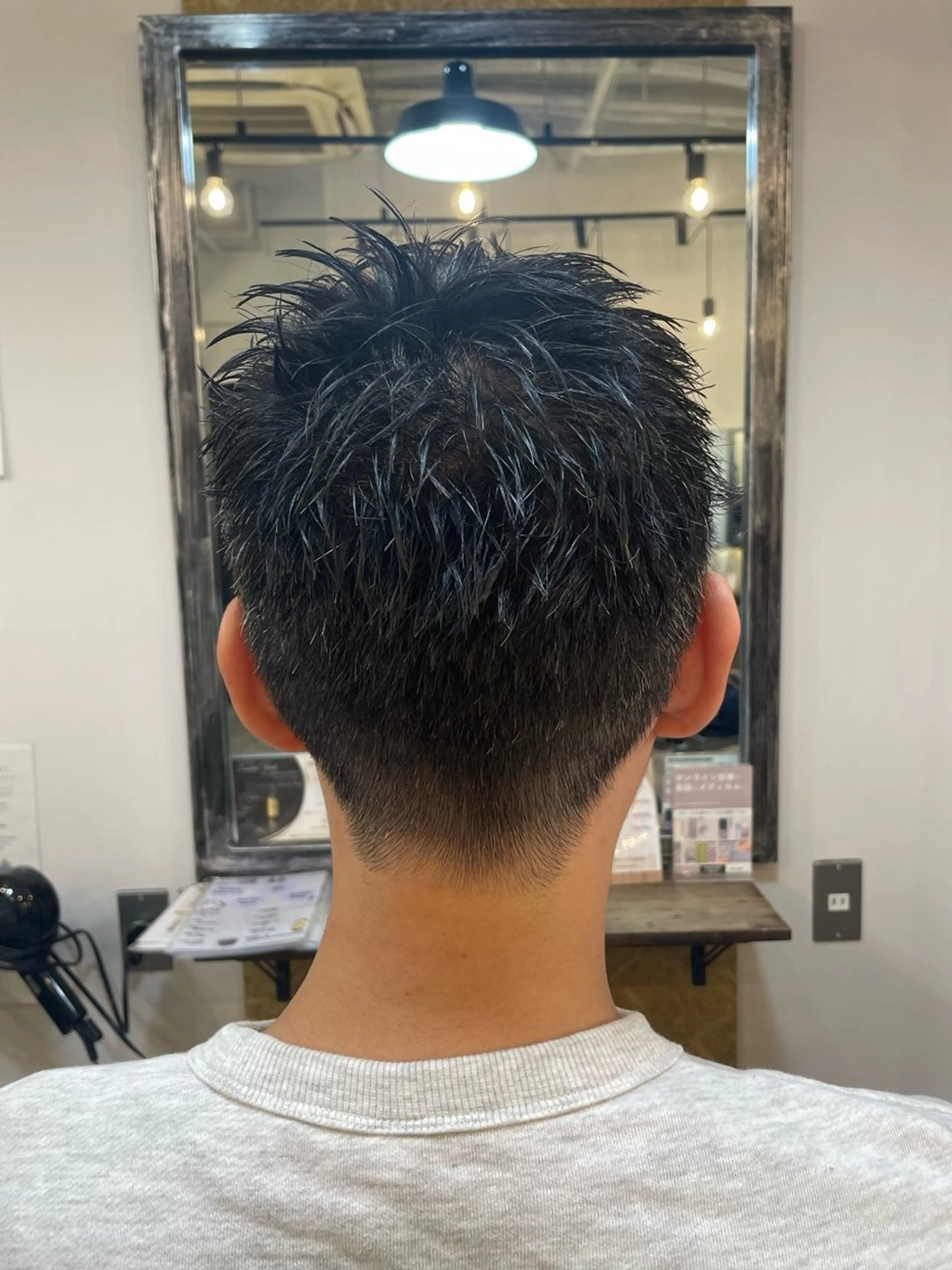 ショート メンズ 新宿/ハイトーン カラー/AKI🍎のヘアスタイル