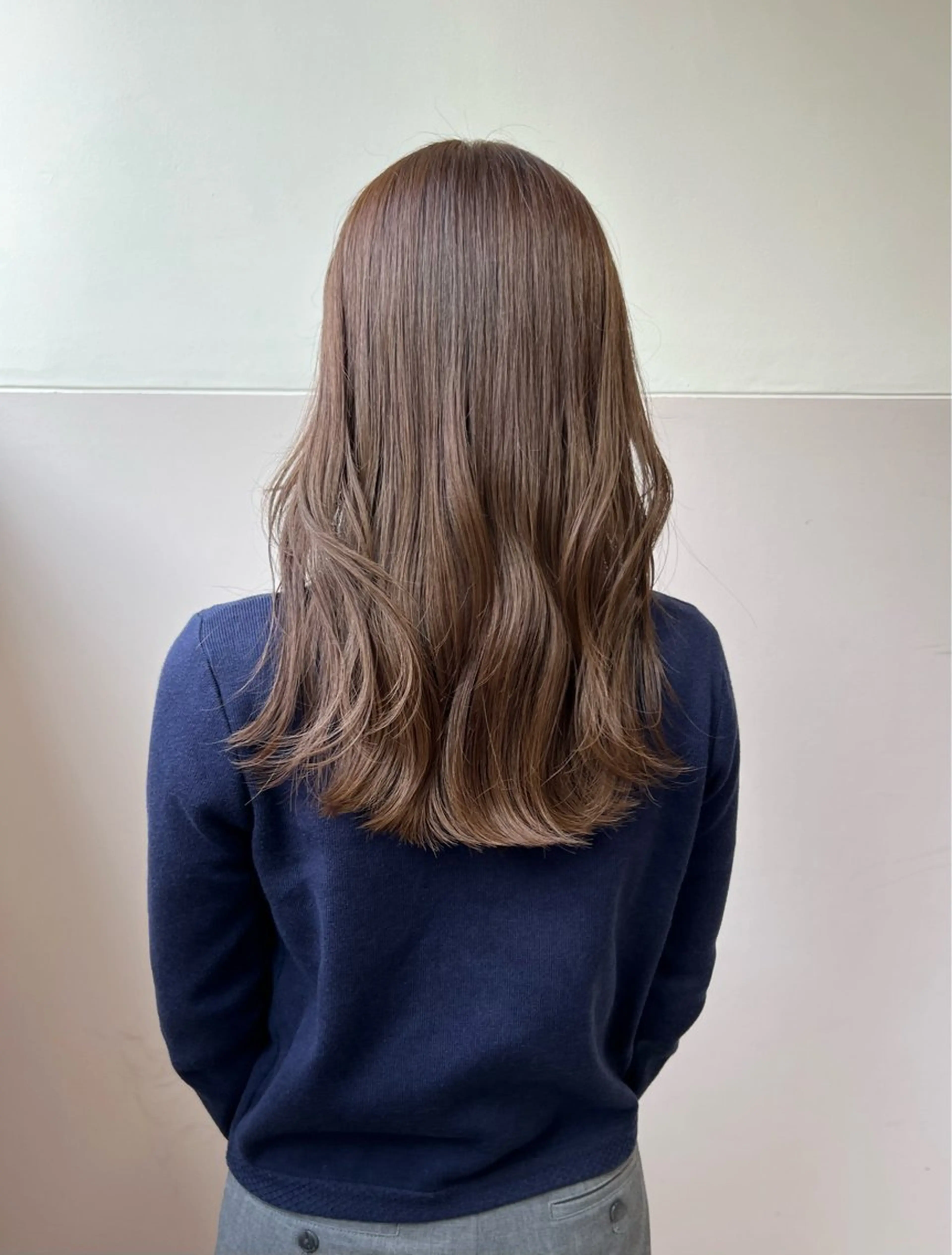 【透け感＋集中補修🫧】透明感カラー＋髪質改善トリートメントの写真