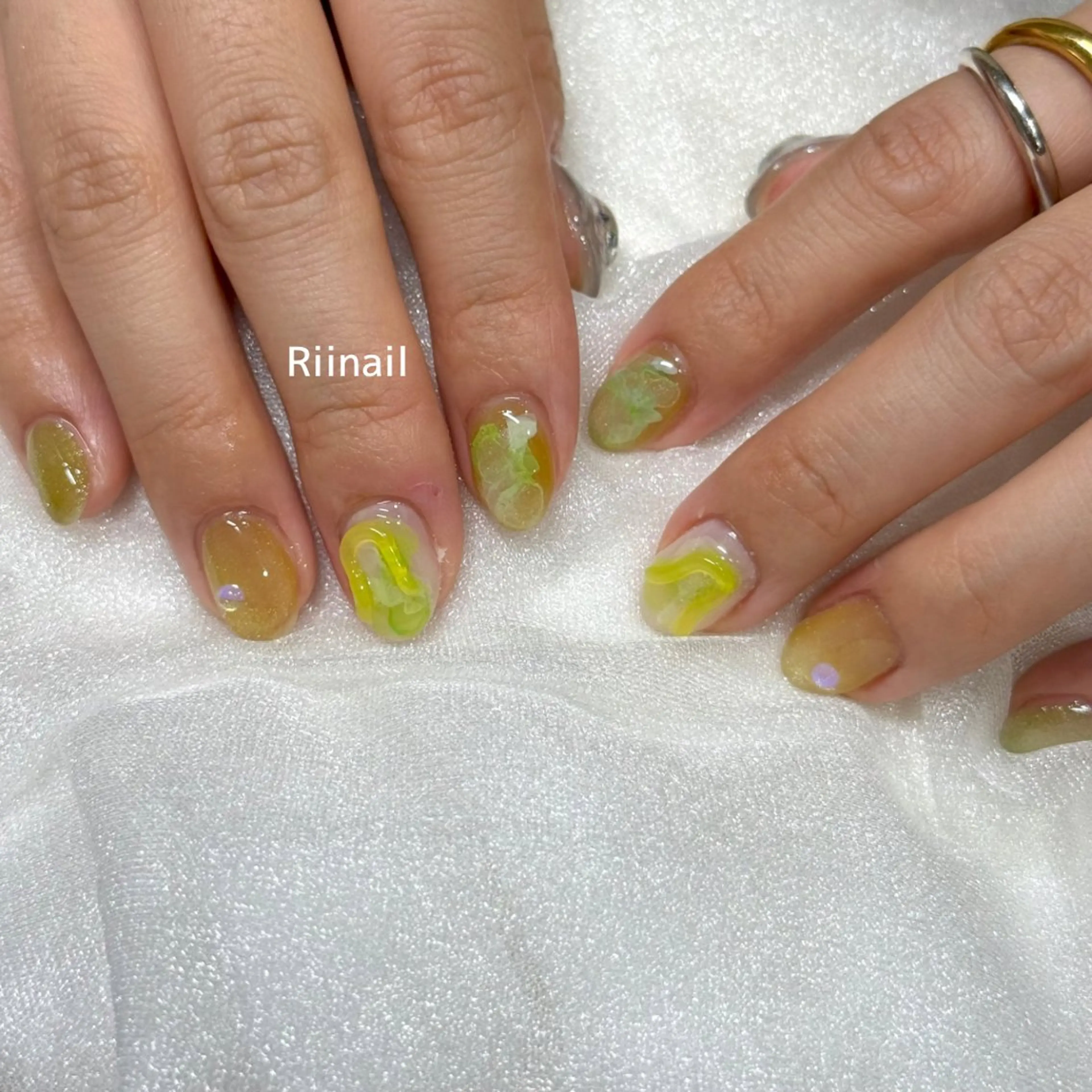 ネイル Riinail☺︎ kahoのネイルデザイン