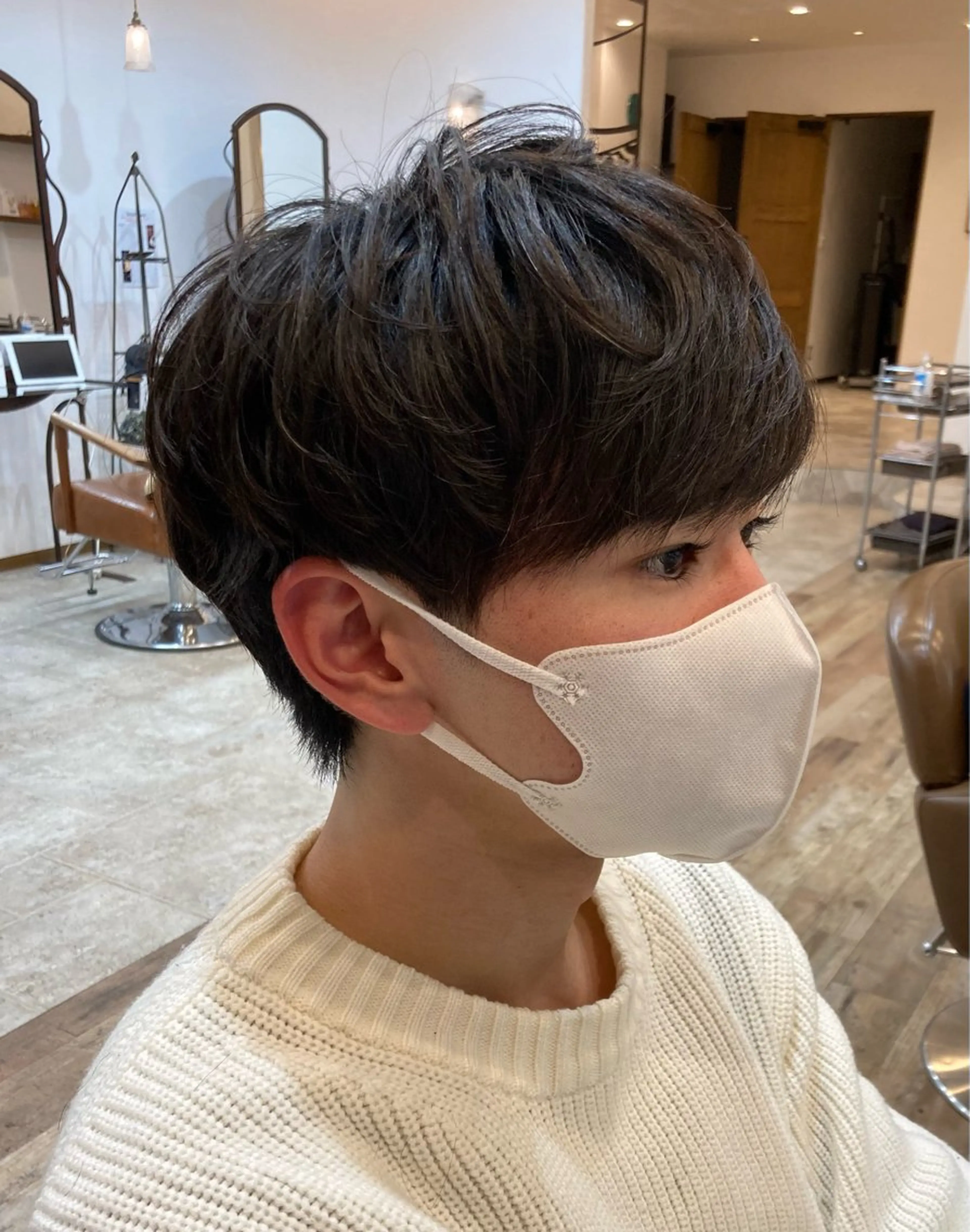 ショート メンズ カット特化型 美容師/栗本のヘアスタイル