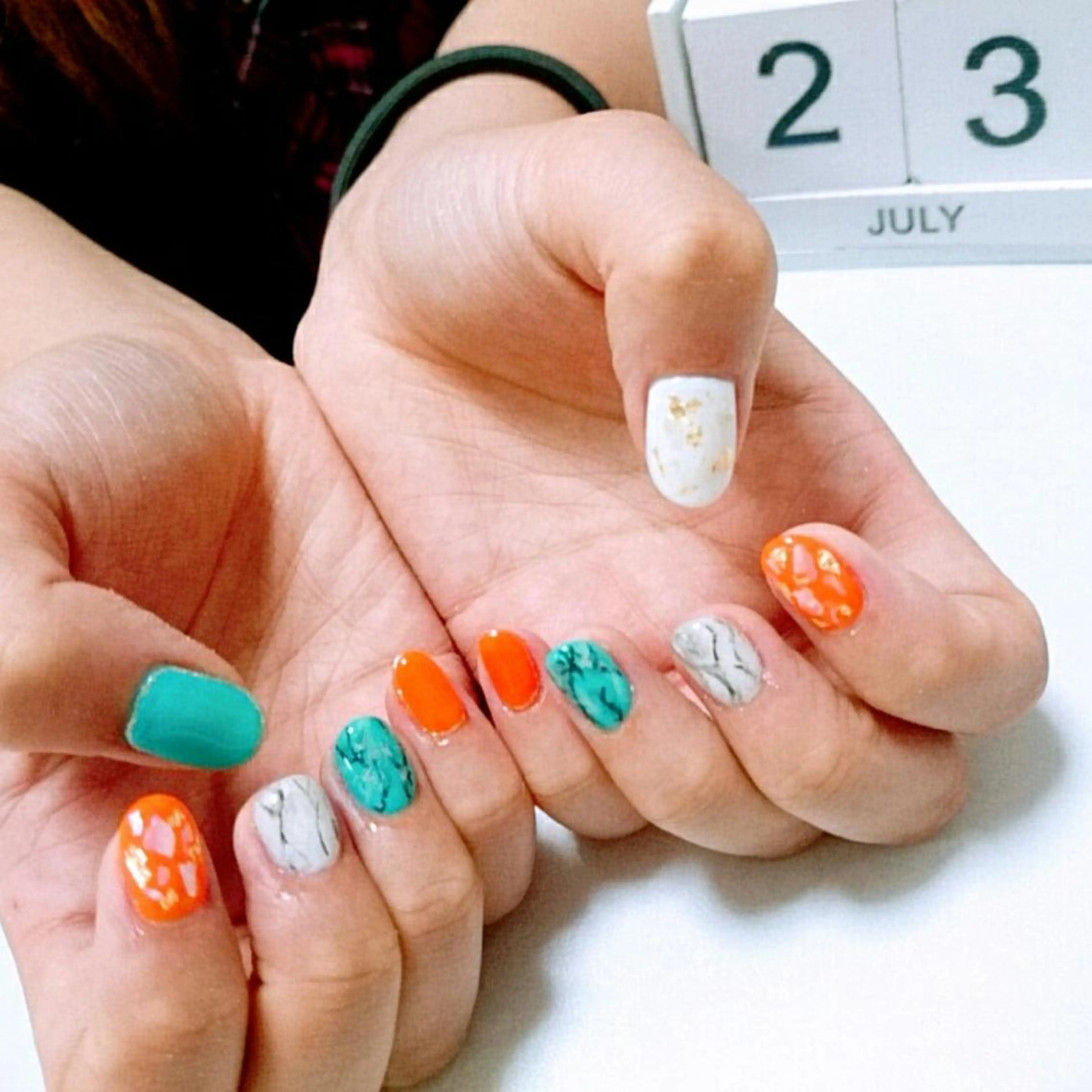 ネイル 大理石ネイル(マーブル) JEWEL nailのネイルデザイン