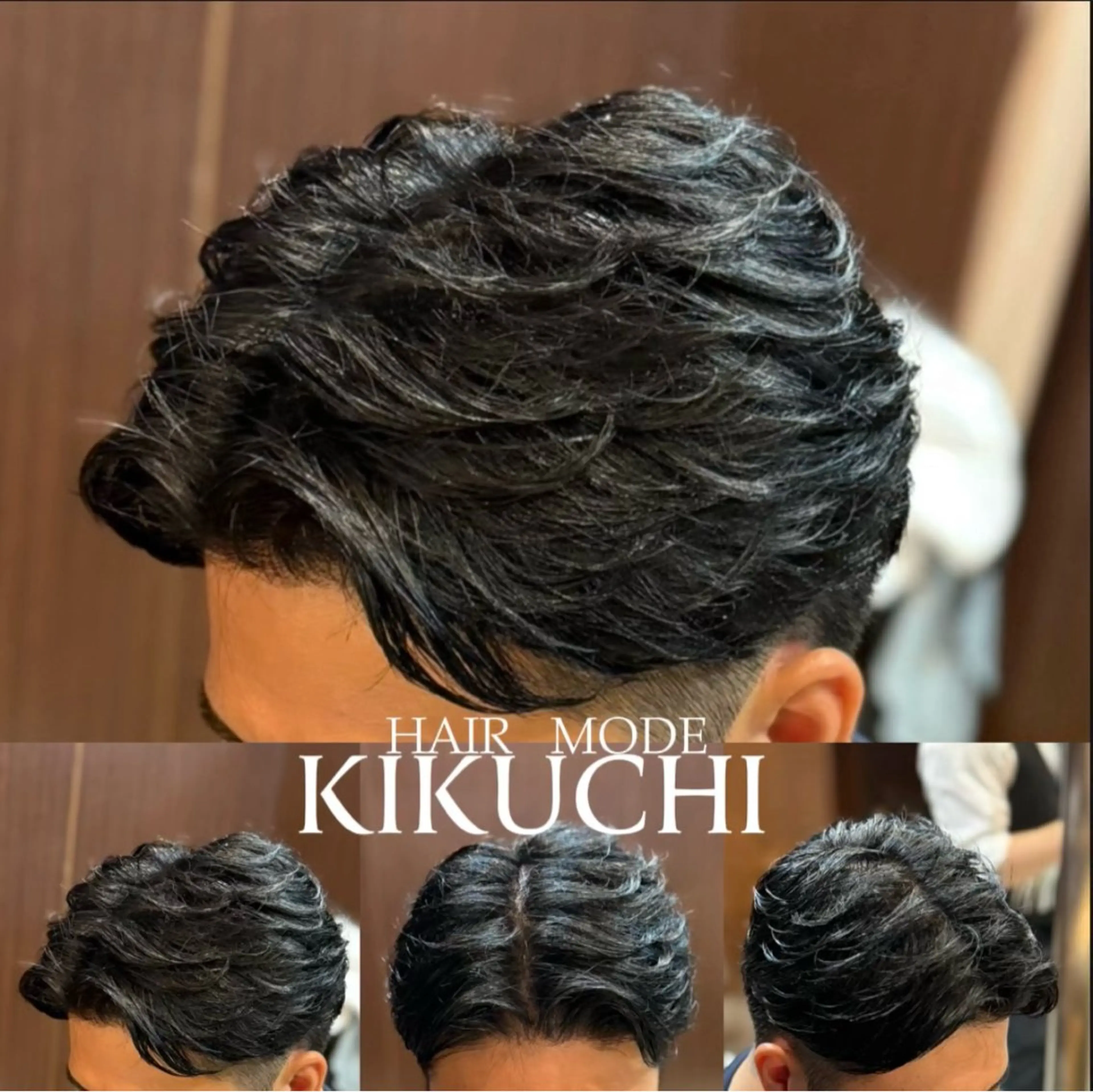 ショート カット パーマ 木下 翼のヘアスタイル