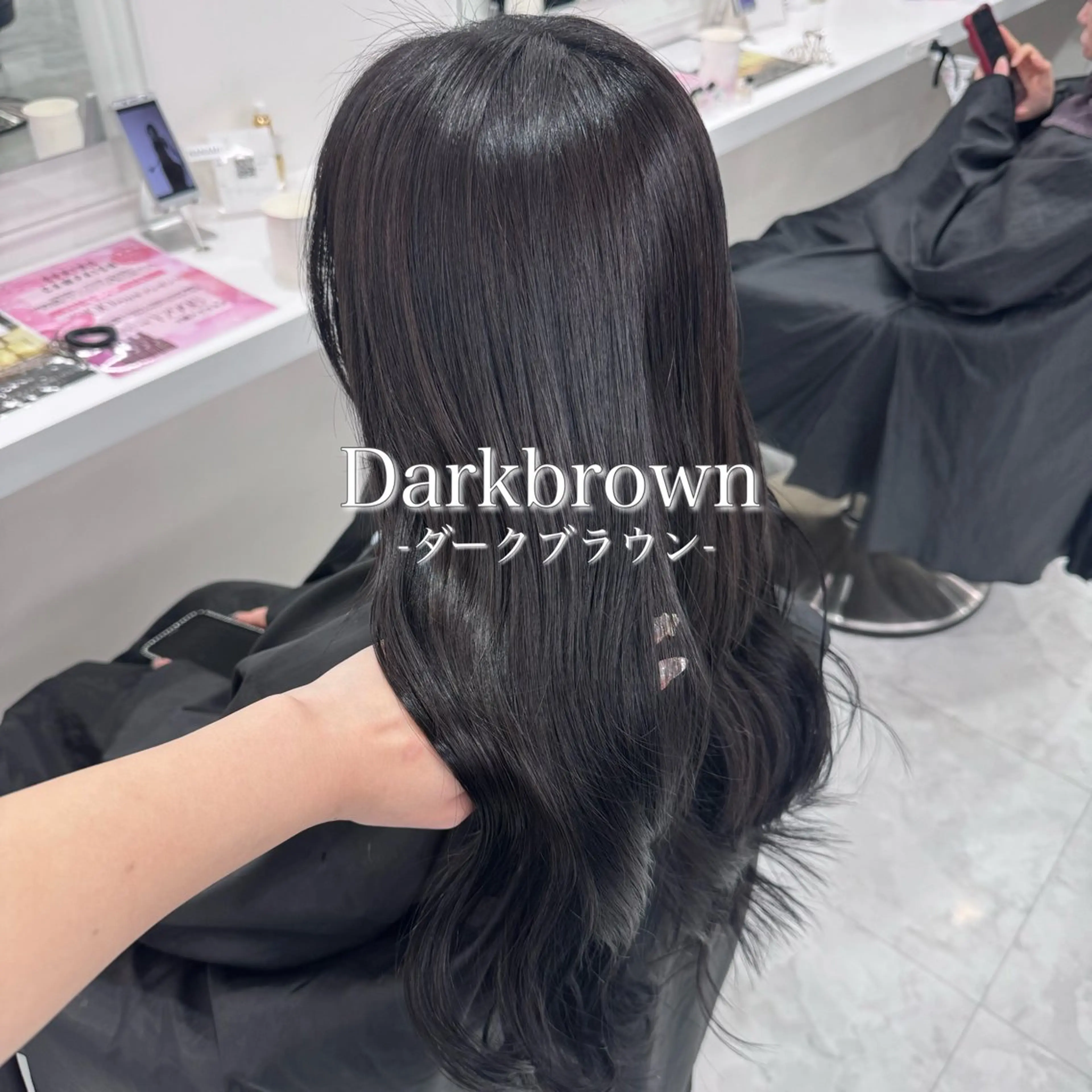 ロング カラー カット ヘアカラー 🧁透明感×モテ💞 WカラーNanamiのヘアスタイル