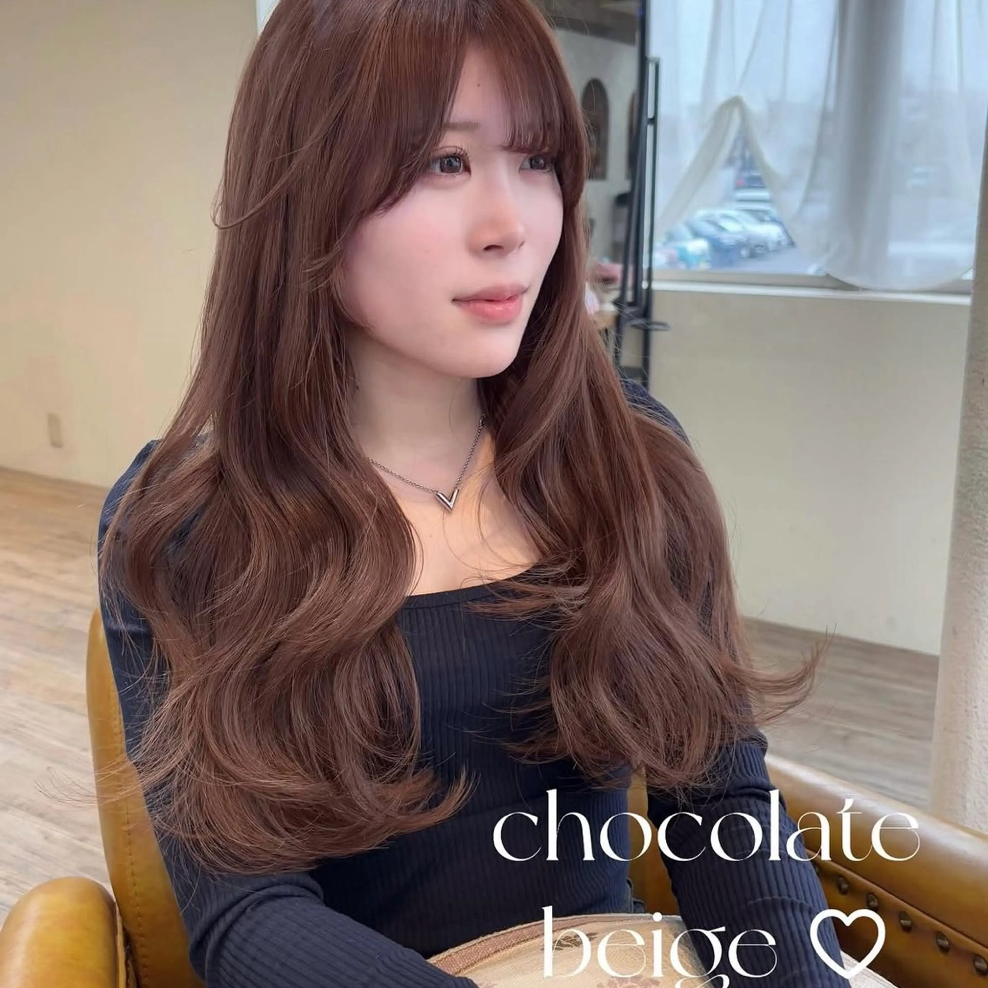 ロング カラー ヘアカラー Aoi 🎀 Ly hairのヘアスタイル